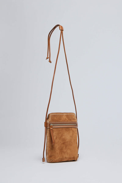 Pleated Leather Clutch