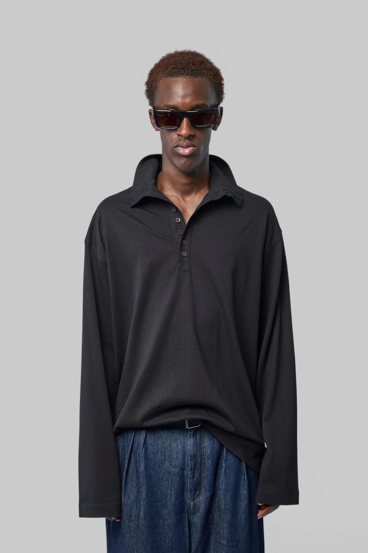 Dries Van Noten Hoodies Hegon LS Shirt front view in cotton