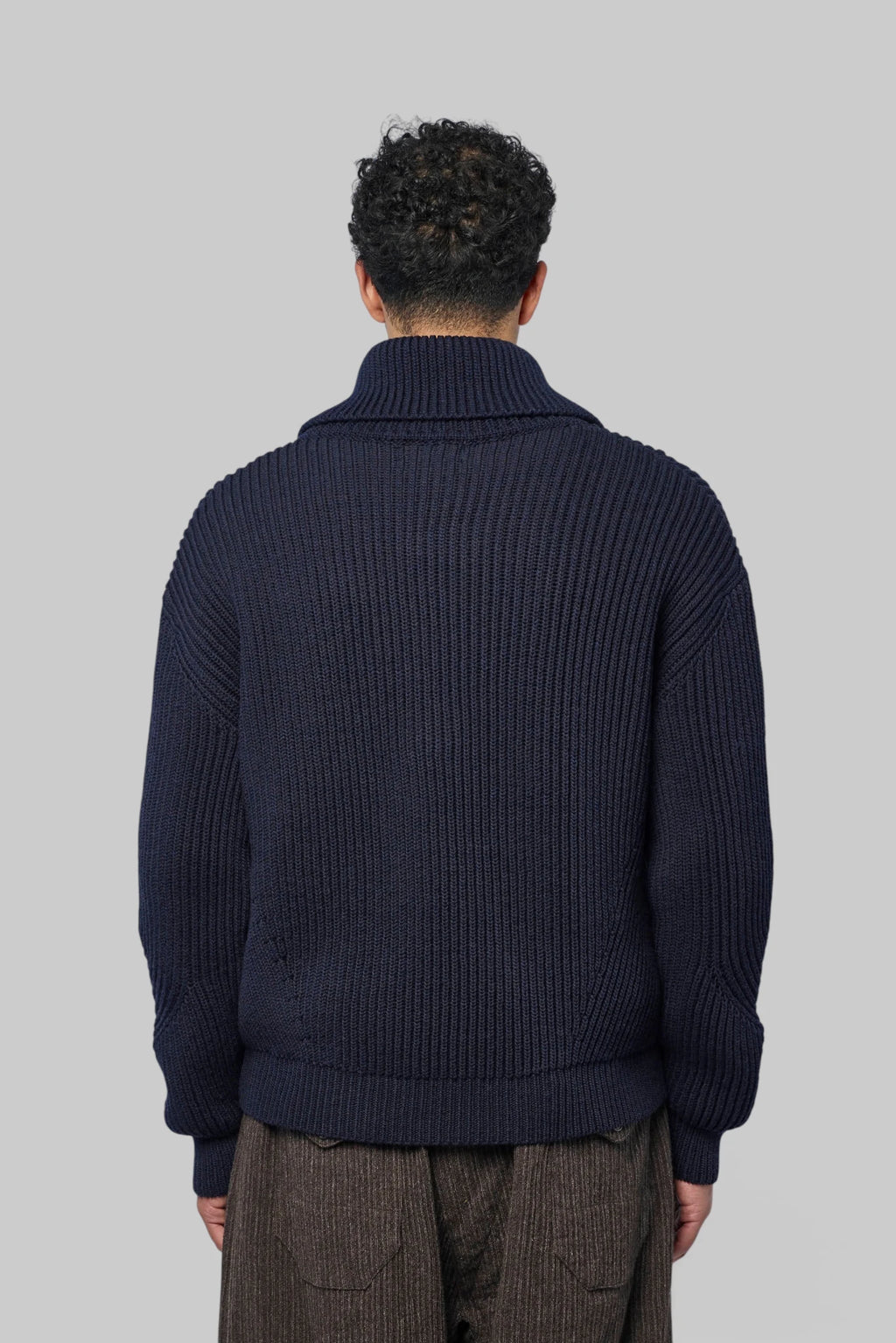 Dries Van Noten - Mallawi Ribbed Polo Jumper - LABELS