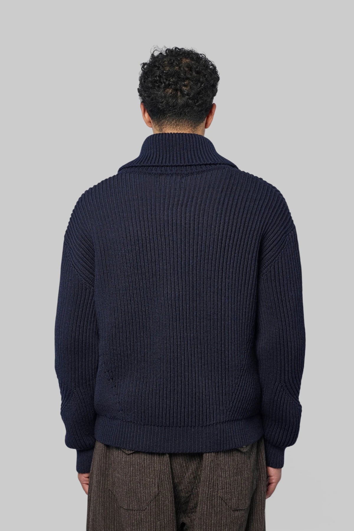 Dries Van Noten - Mallawi Ribbed Polo Jumper - LABELS