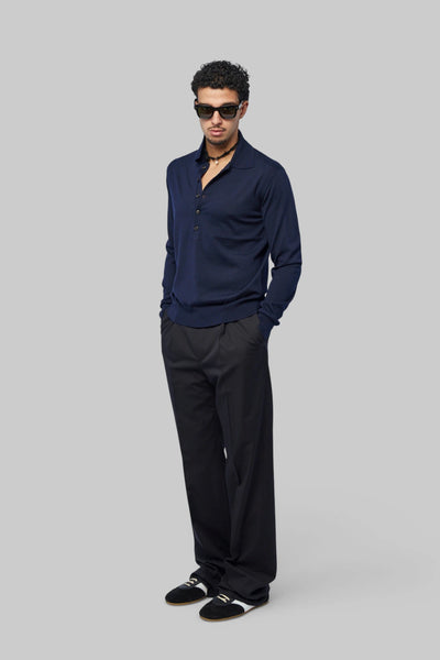 Muano Wool Polo Shirt
