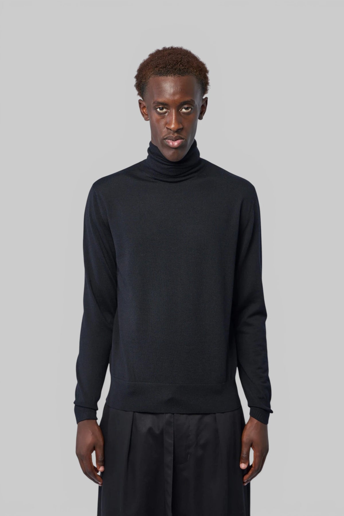 Dries Van Noten Munas Sweater tailored fit, side profile