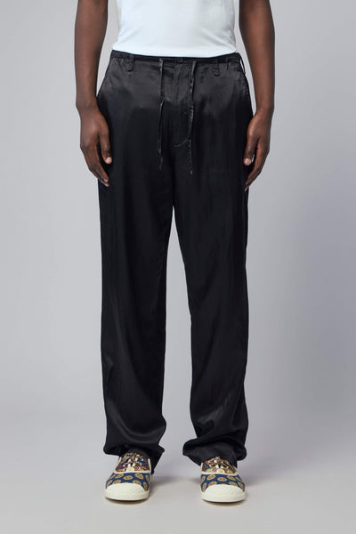 Fluid Viscose Cotton Trouser