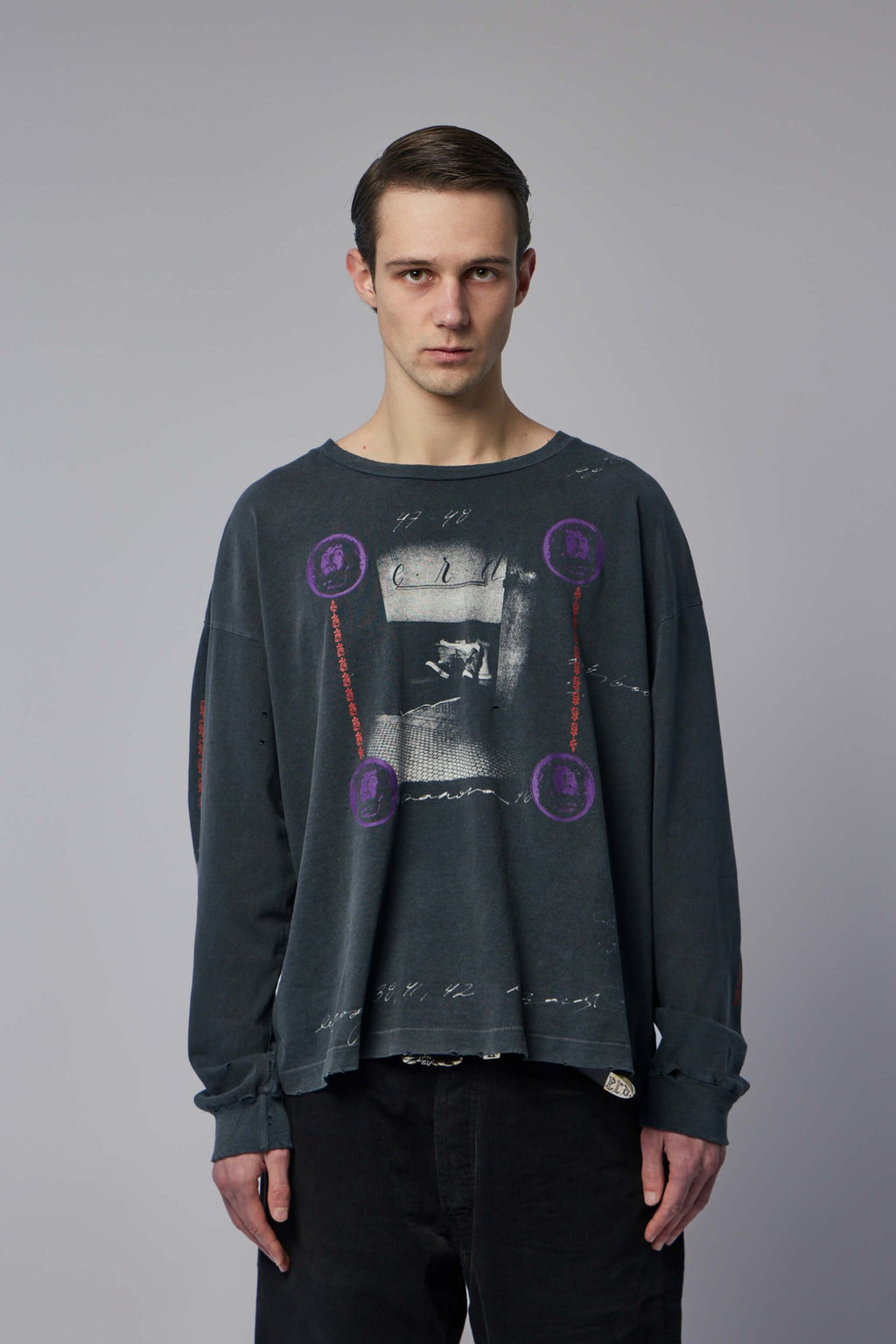 Enfants Riches Déprimés - Bathroom Stall LS T-Shirt - LABELS