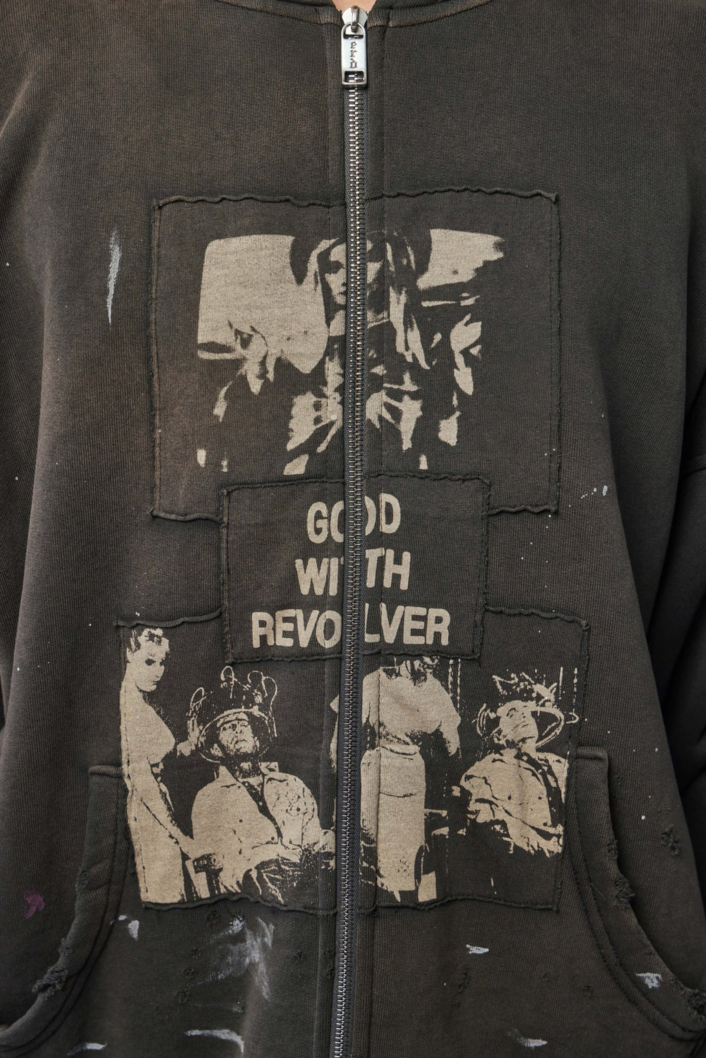 Enfants Riches Déprimés - God with Revolver Zip Hoodie - LABELS