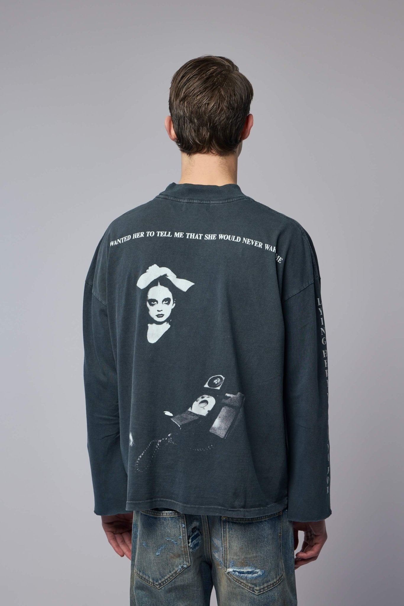 Enfants Riches Déprimés - Never Wake Me Mockneck Long Sleeve T-Shirt - LABELS