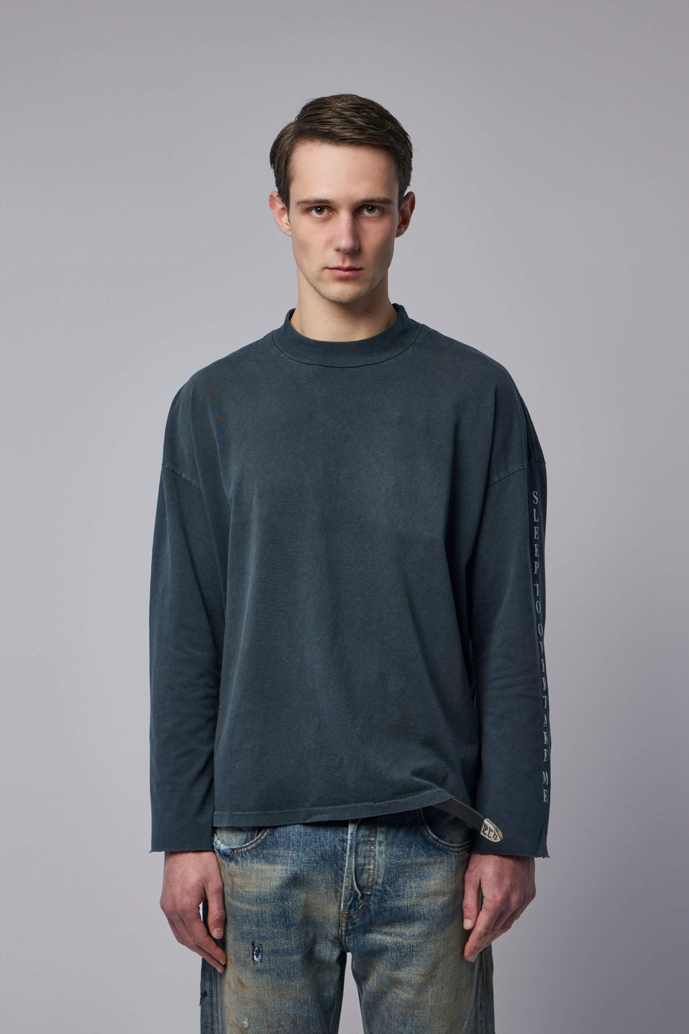 Enfants Riches Déprimés - Never Wake Me Mockneck Long Sleeve T-Shirt - LABELS