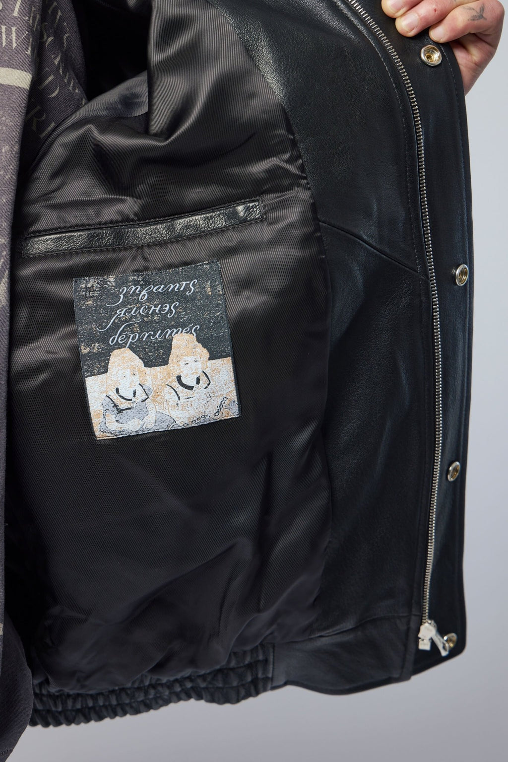 Enfants Riches Déprimés - Prince Phillips Childhood Studded Leather Jacket - LABELS