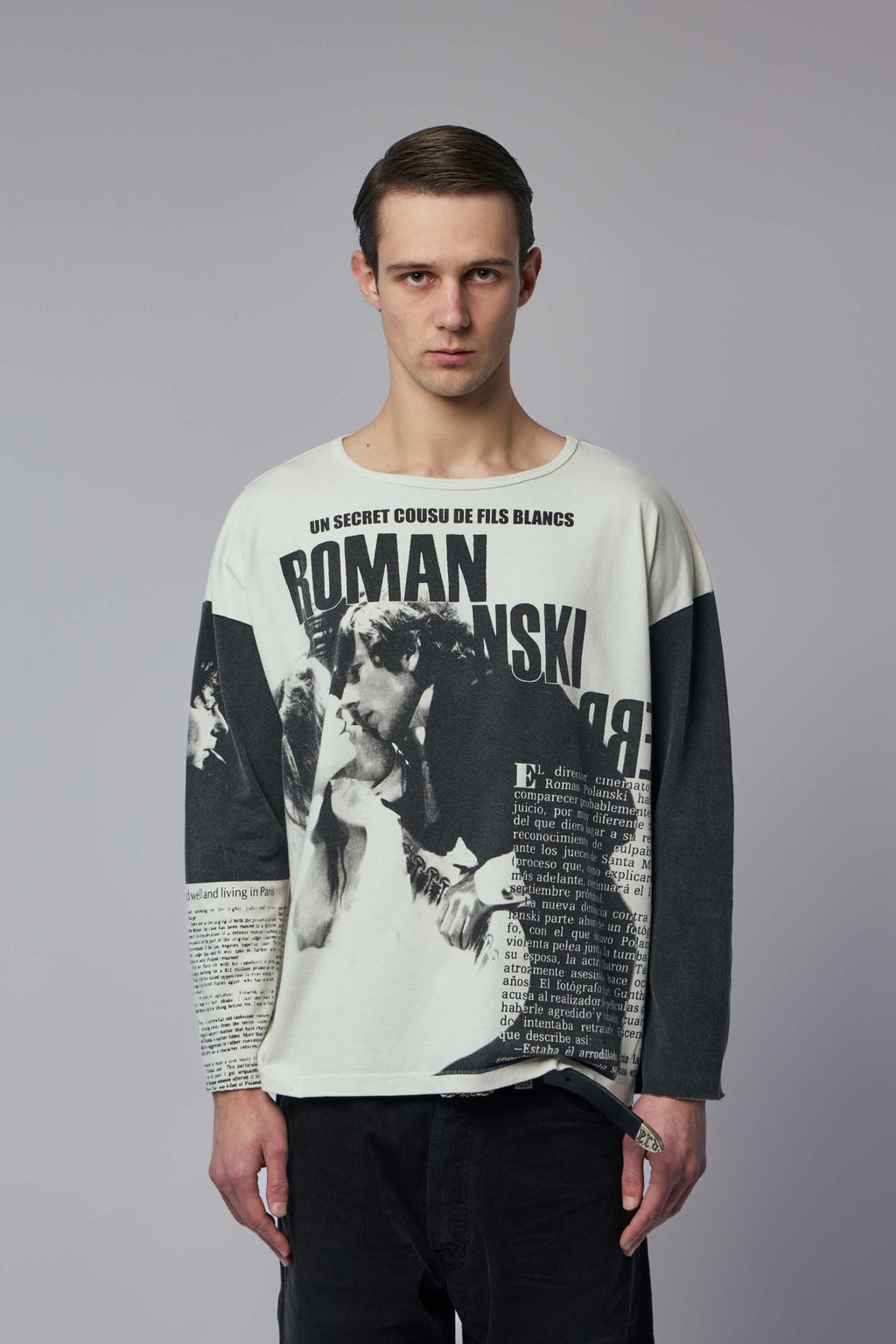 Enfants Riches Déprimés - Roman Oversized Long - Sleeve T-Shirt - LABELS