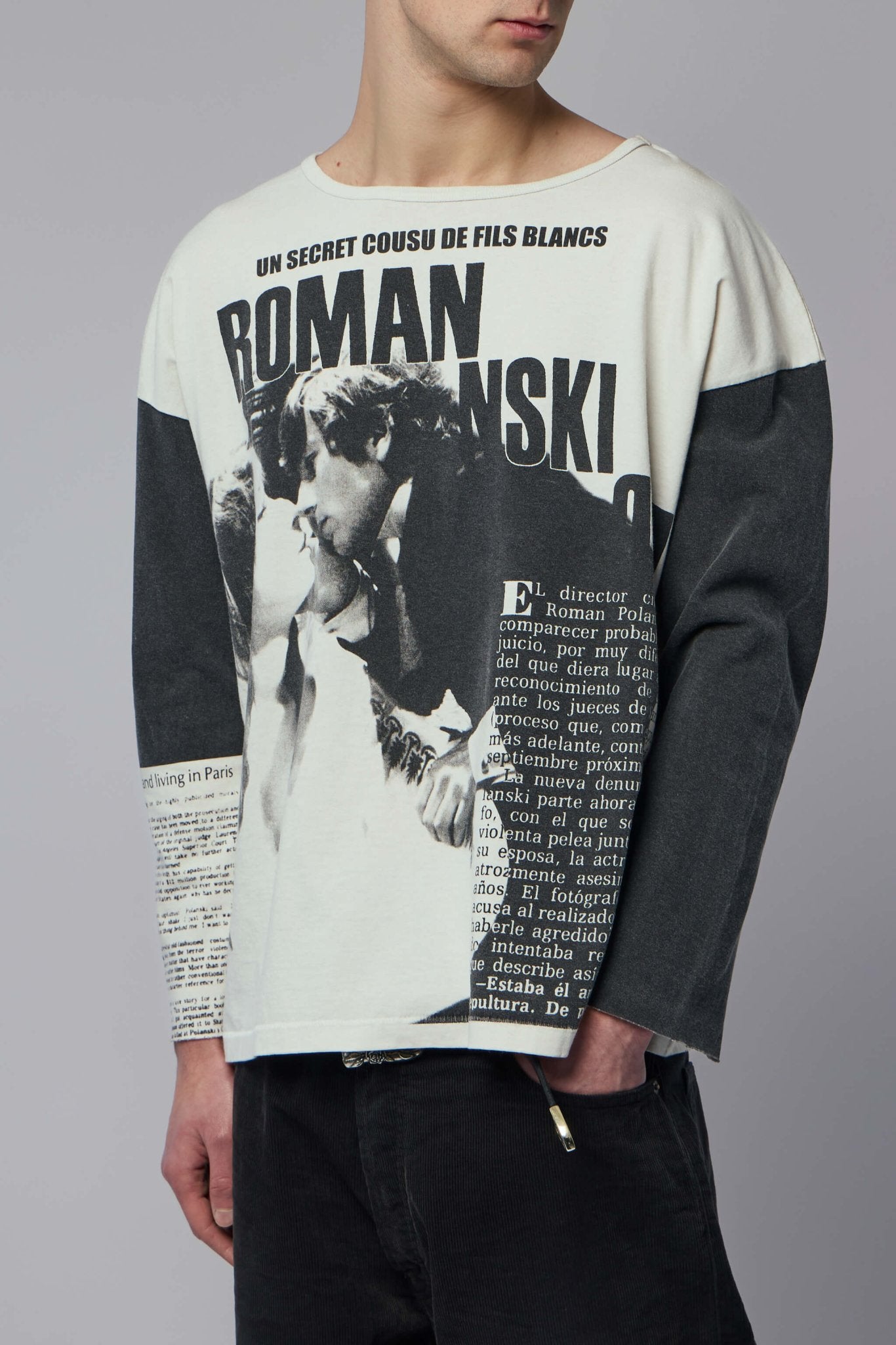 Enfants Riches Déprimés - Roman Oversized Long - Sleeve T-Shirt - LABELS