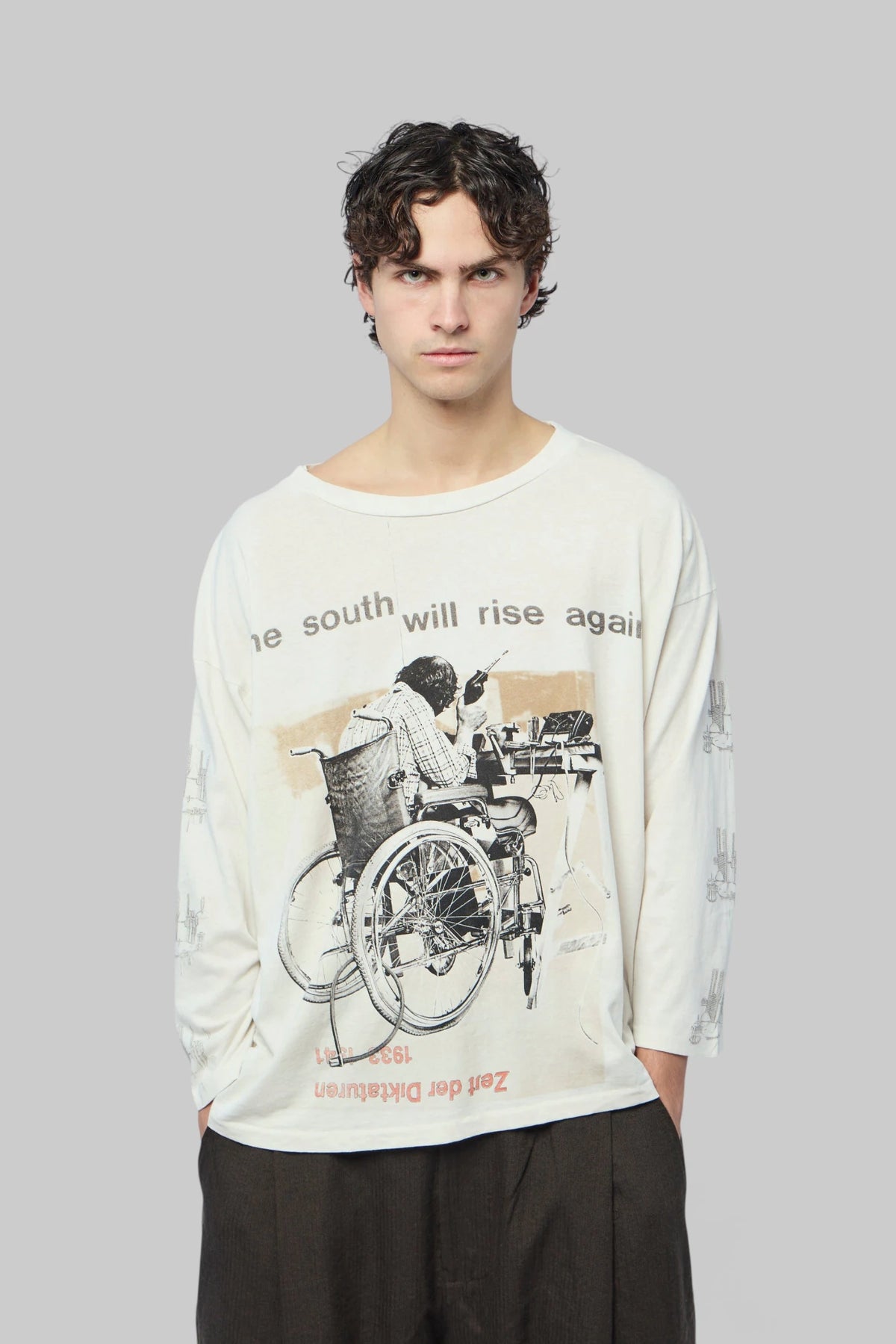 Enfants Riches Déprimés - South Will Rise Again LS T-shirt - LABELS