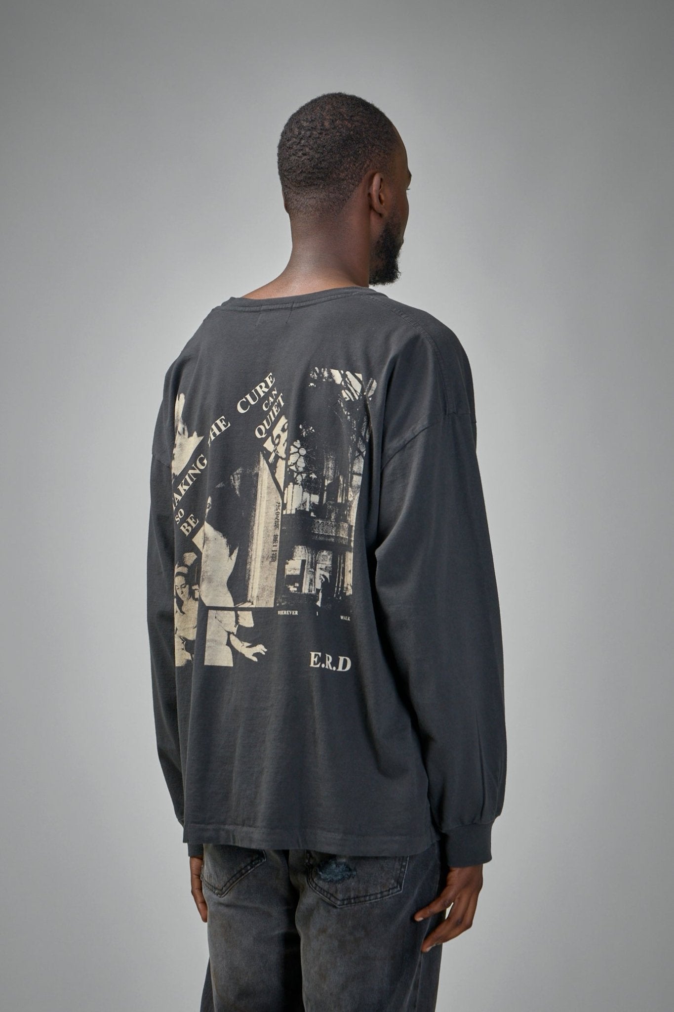 Enfants Riches Déprimés - Taking The Cure LS T-Shirt faded black - LABELS