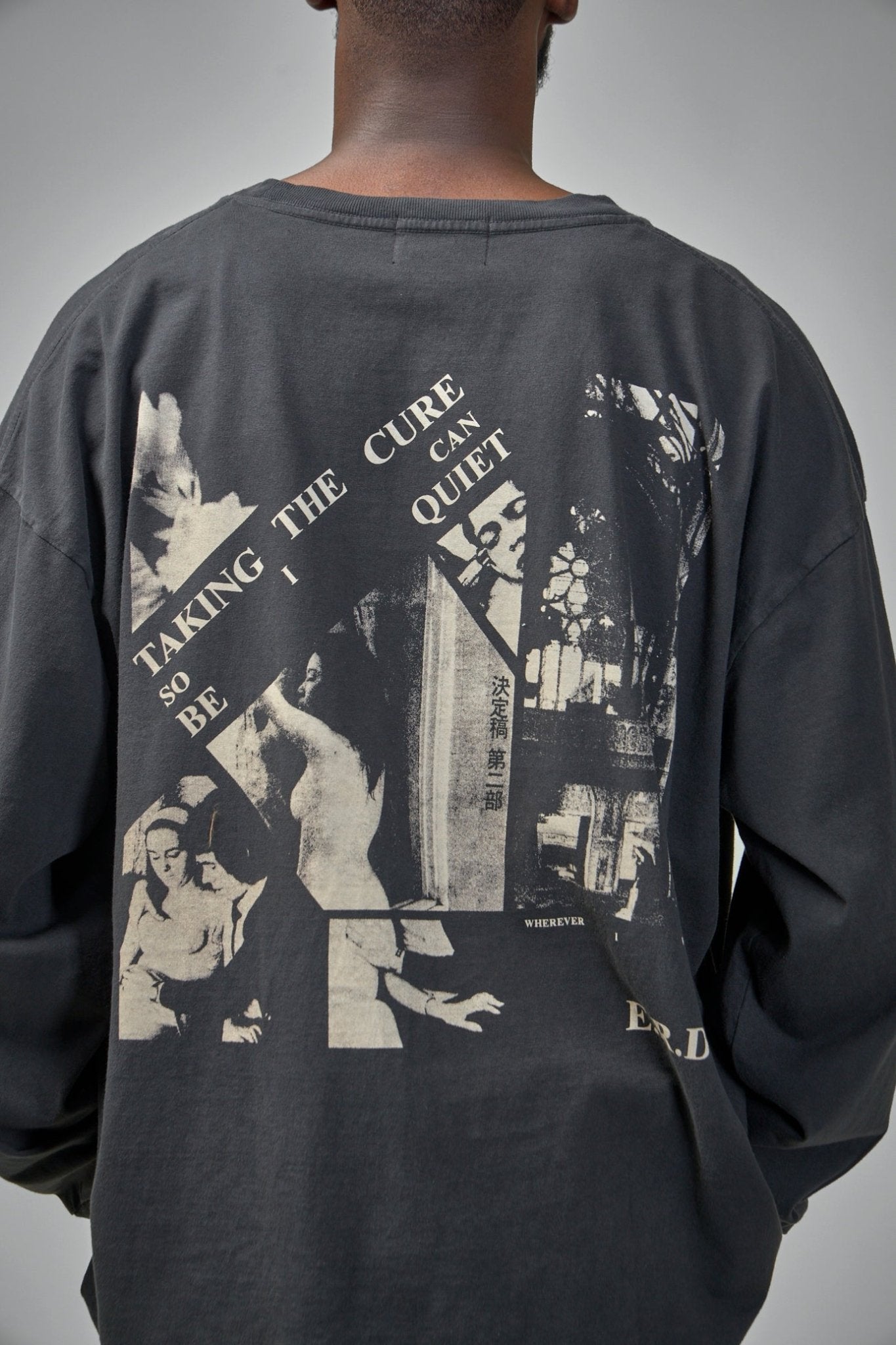 Enfants Riches Déprimés - Taking The Cure LS T-Shirt faded black - LABELS