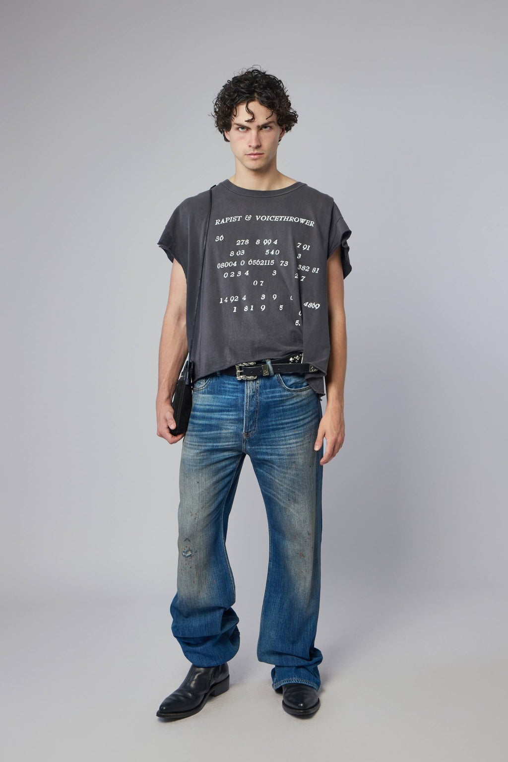 Enfants Riches Déprimés - Voice Thrower Cut - off T-shirt - LABELS