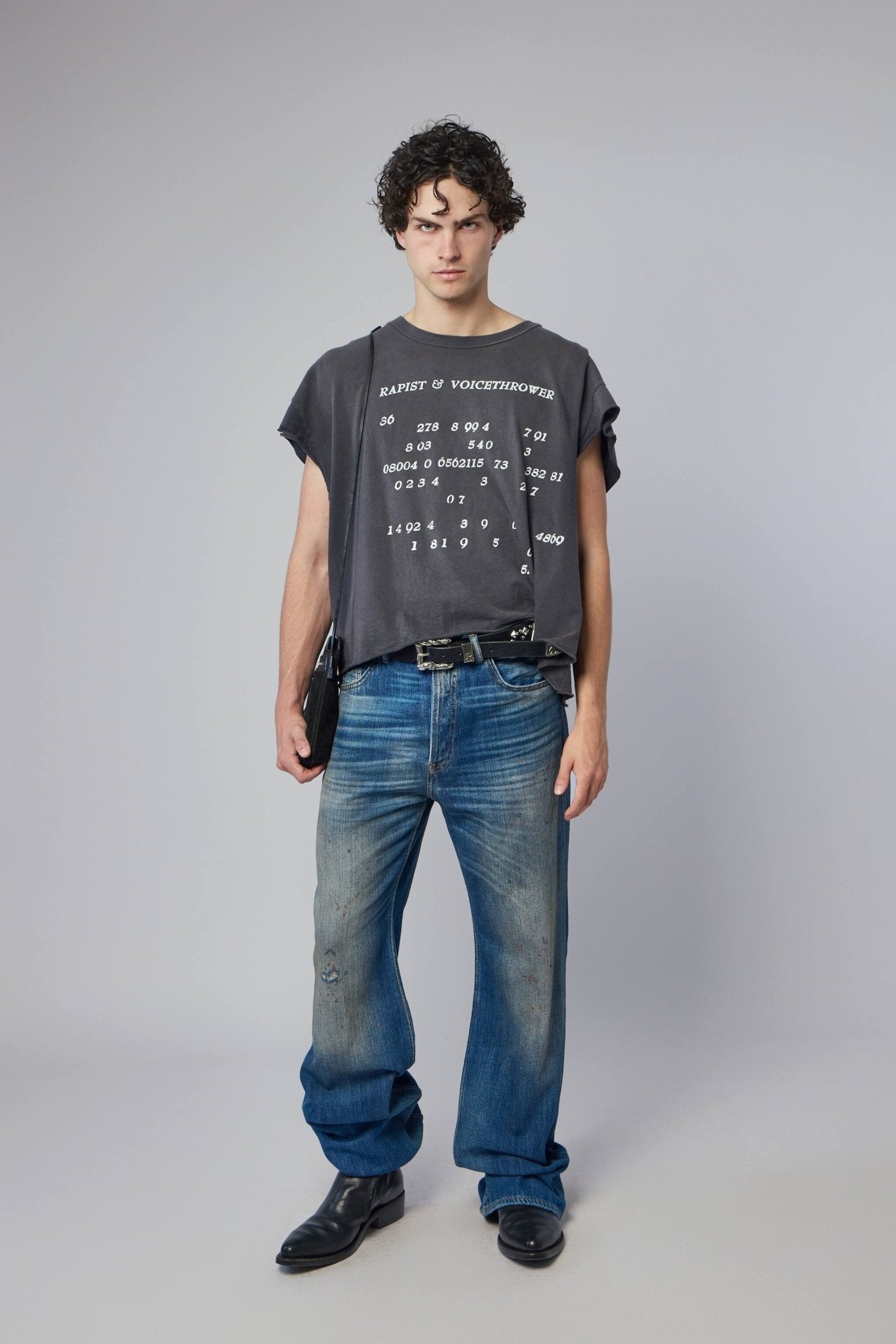 Enfants Riches Déprimés - Voice Thrower Cut - off T-shirt - LABELS