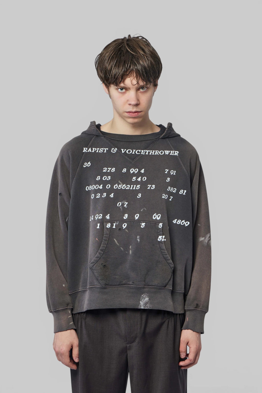 Enfants Riches Déprimés - Voice Thrower Logo Raglan Afterhood - LABELS