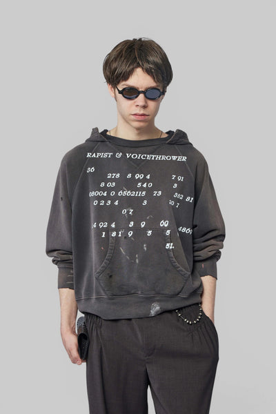 Voice Thrower Logo Raglan Afterhood