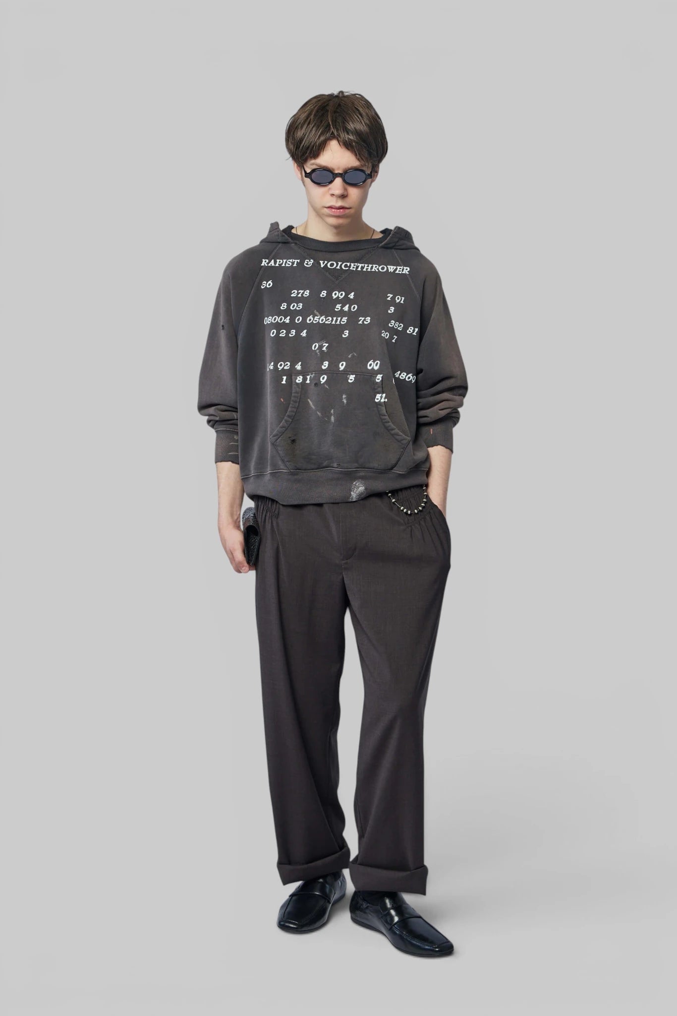 Enfants Riches Déprimés - Voice Thrower Logo Raglan Afterhood - LABELS