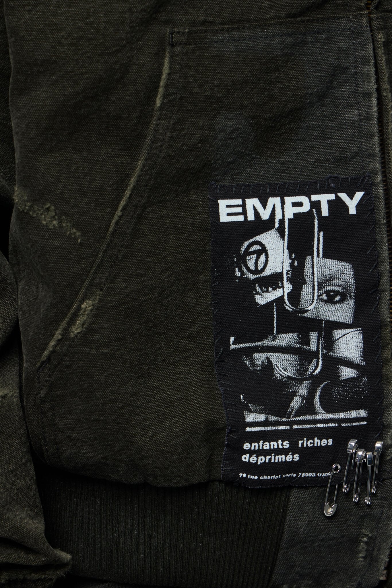 Enfants Riches Déprimés - War Started Hooded Work Jacket - LABELS