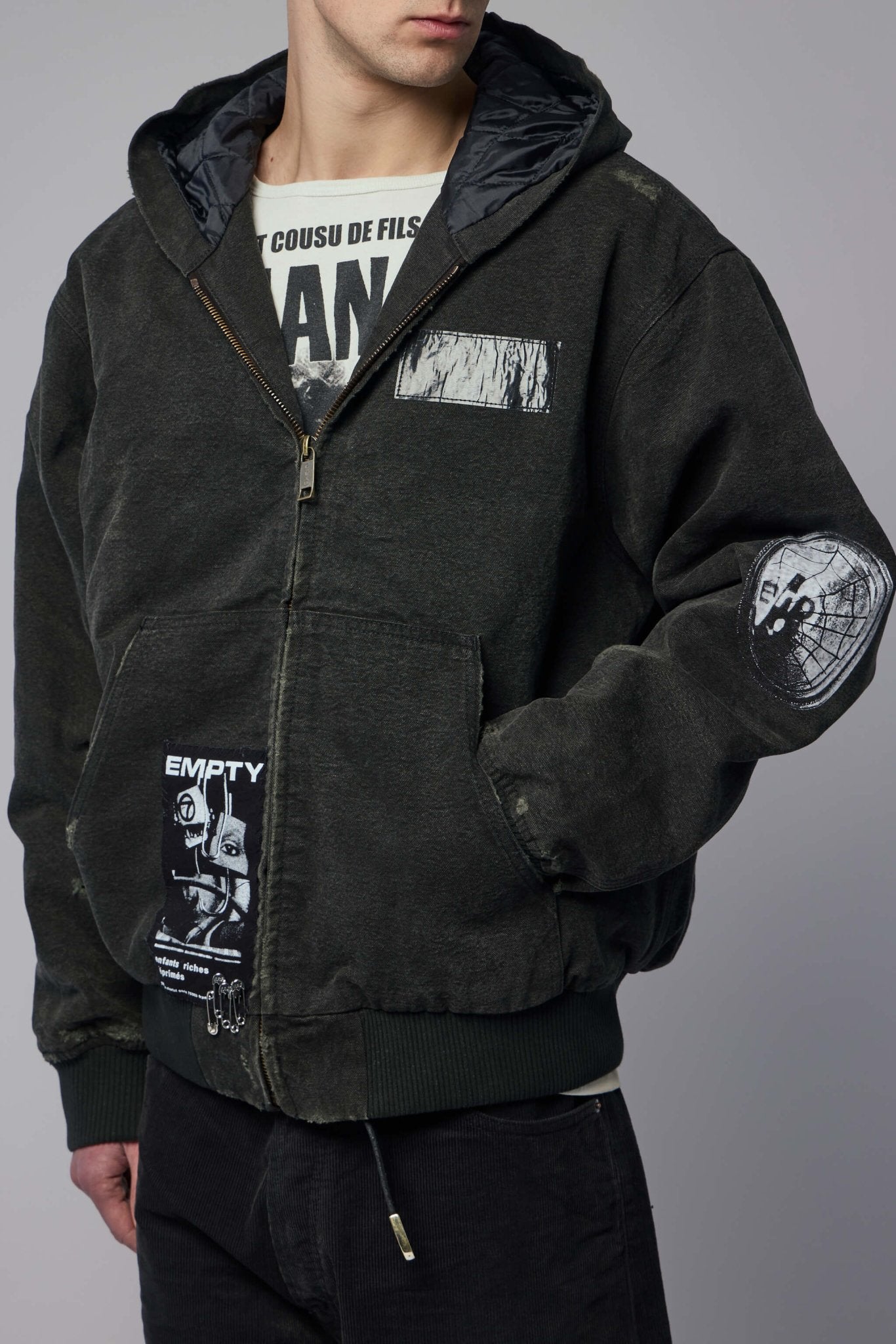 Enfants Riches Déprimés - War Started Hooded Work Jacket - LABELS