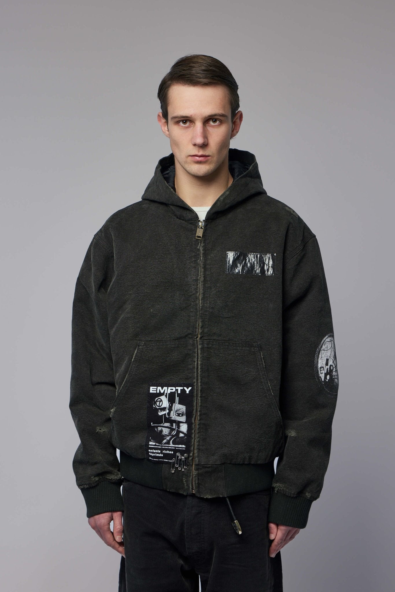 Enfants Riches Déprimés - War Started Hooded Work Jacket - LABELS