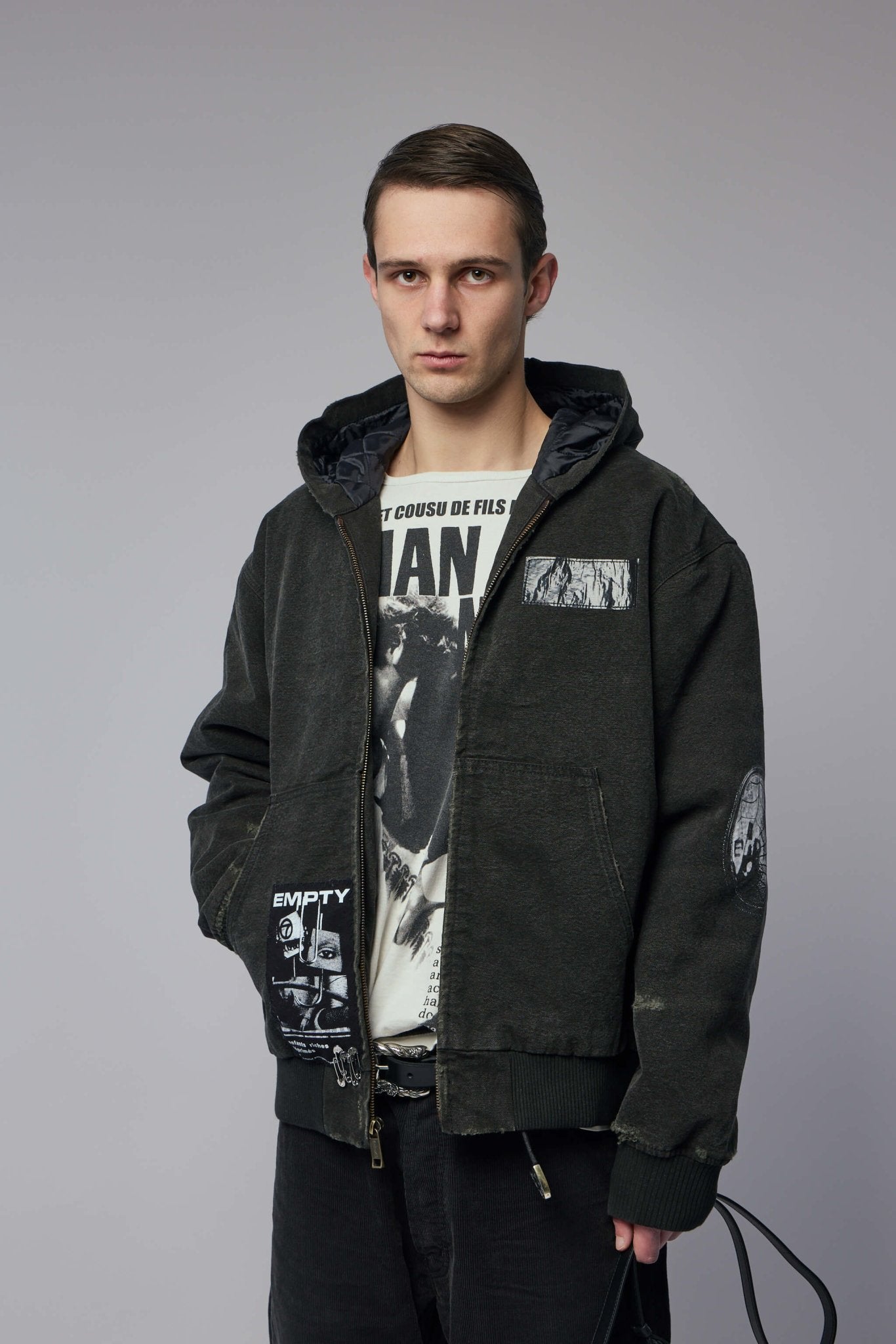 Enfants Riches Déprimés - War Started Hooded Work Jacket - LABELS