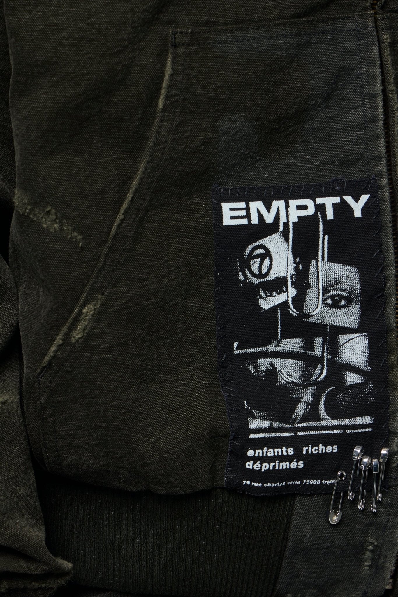 Enfants Riches Déprimés - War Started Hooded Work Jacket - LABELS