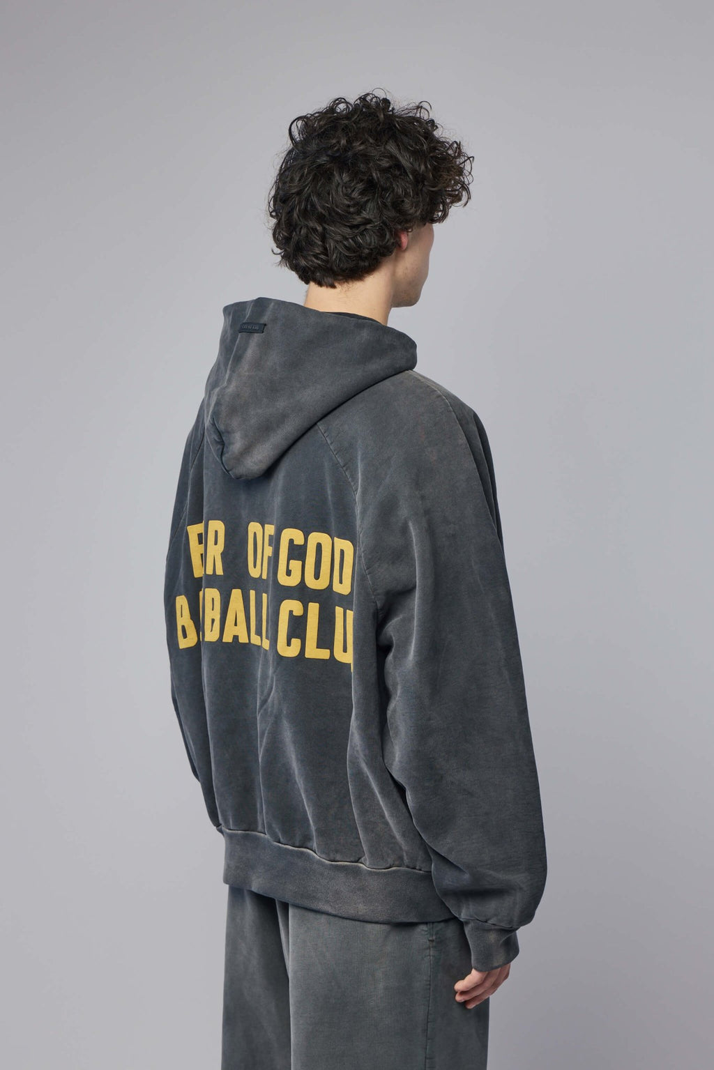 Fear Of God - "Baseball Club" Half Zip Hoodie - LABELS