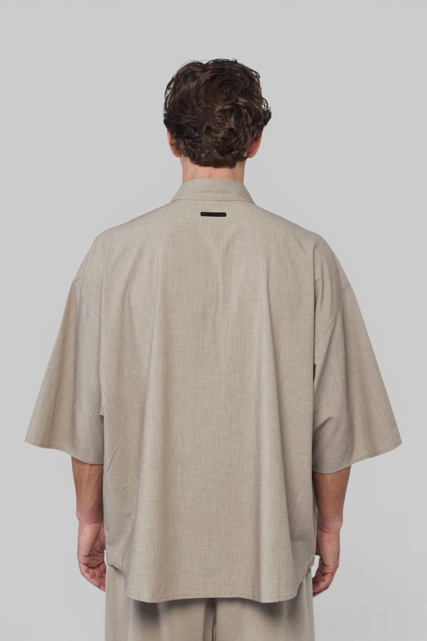 Fear Of God Essentials - 3/4 Sleeve Button Up Shirt - LABELS