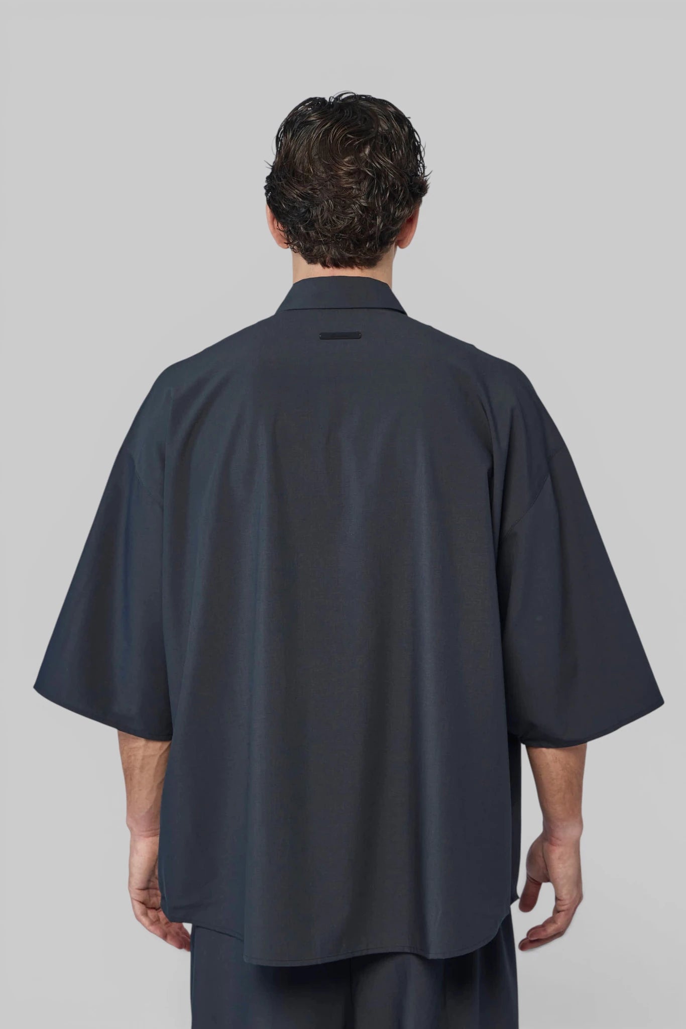 Fear Of God Essentials - 3/4 Sleeve Button Up Shirt - LABELS