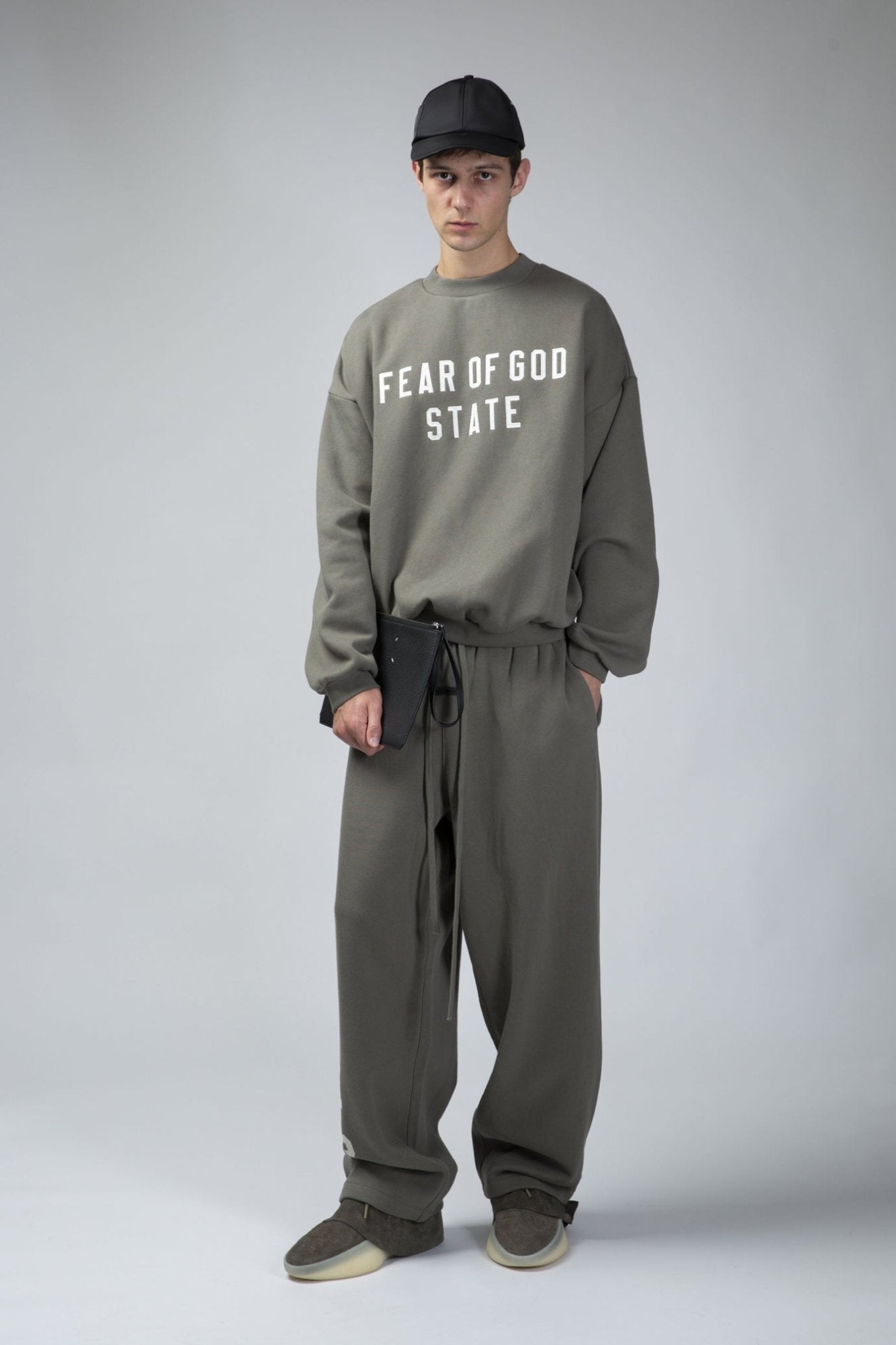 Fear of God Essentials - 90s Fit Fleece Crewneck - LABELS
