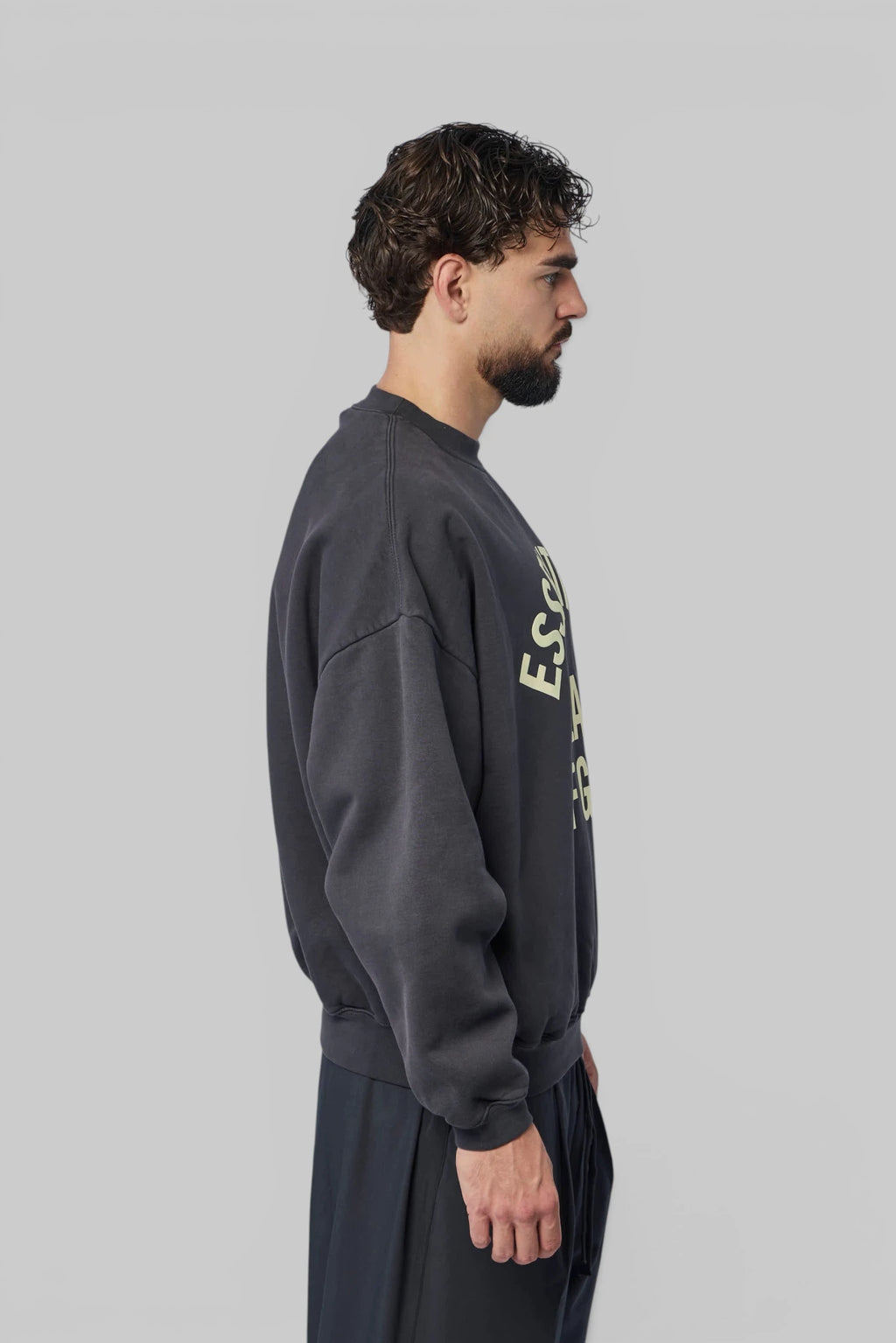 Fear Of God Essentials - Campus 90's Crewneck Sweatshirt - LABELS