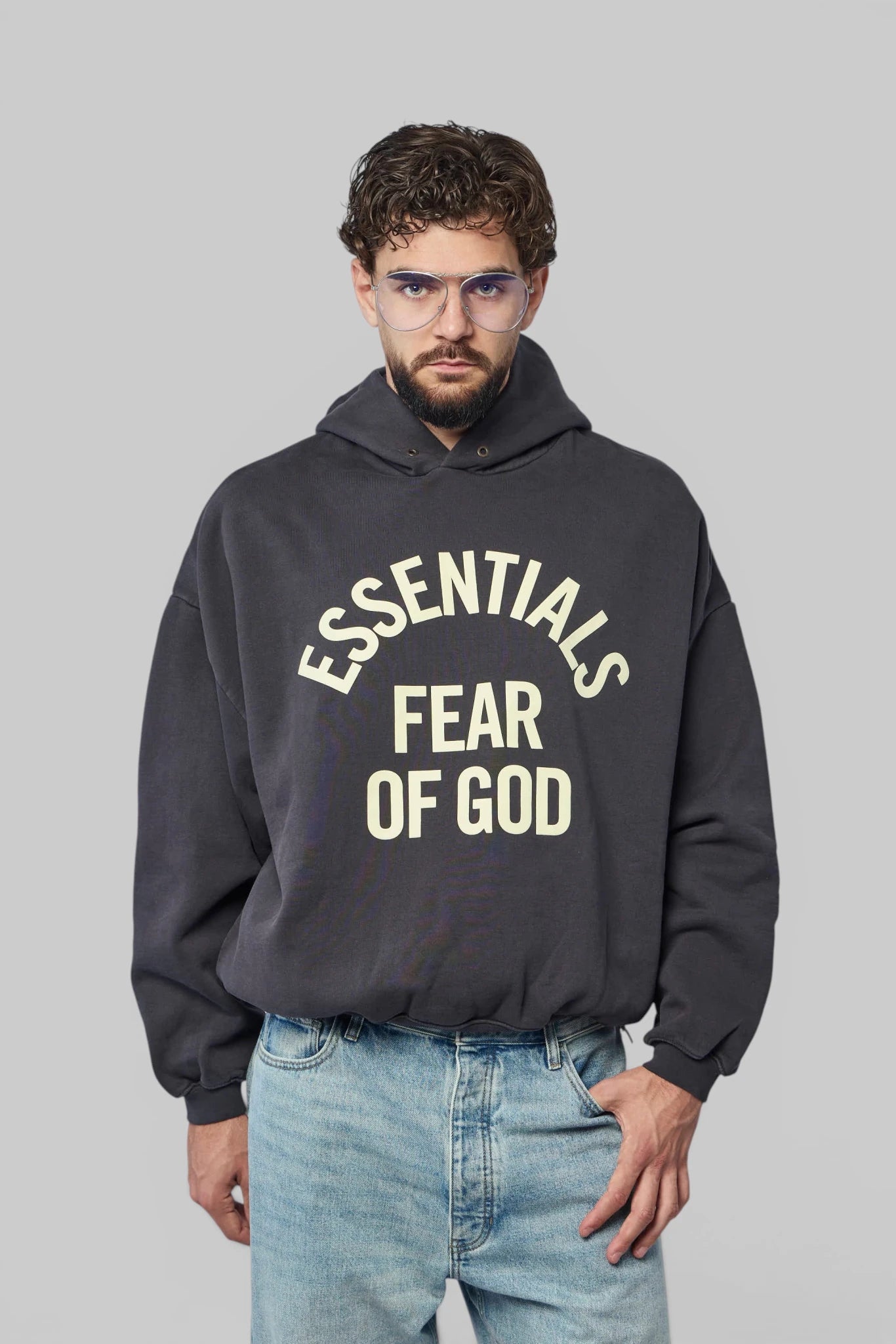Fear Of God Essentials - Campus 90's Hoodie - LABELS