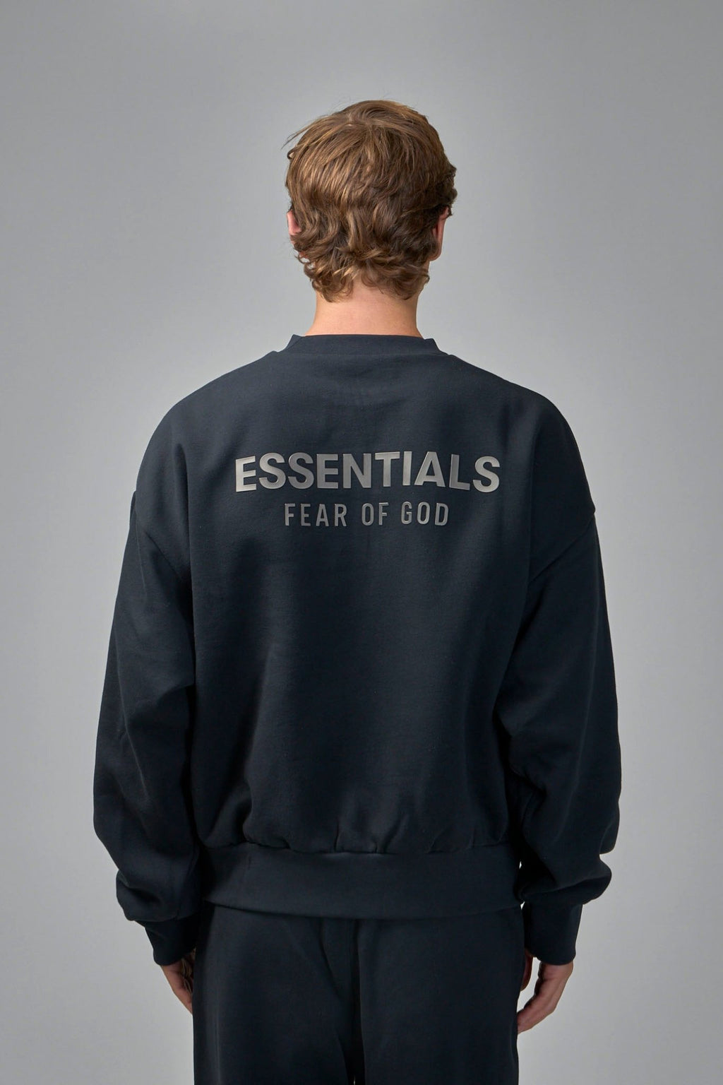Fear of God Essentials - Classic Fit Fleece Crewneck - LABELS