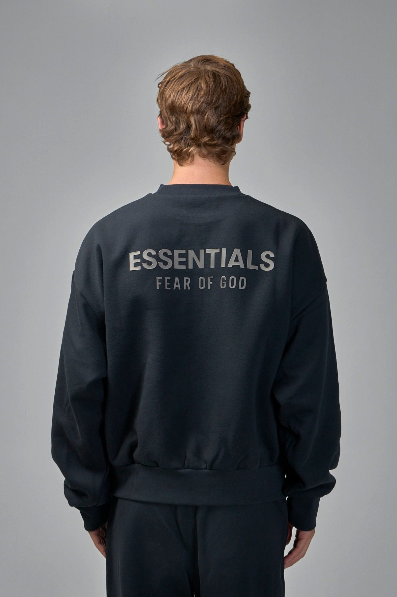 Fear of God Essentials - Classic Fit Fleece Crewneck - LABELS