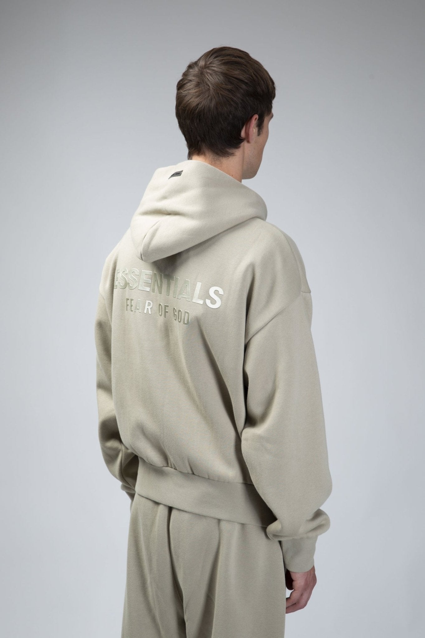 Fear of God Essentials - Classic Fit Fleece Zip - Up Hoodie - LABELS
