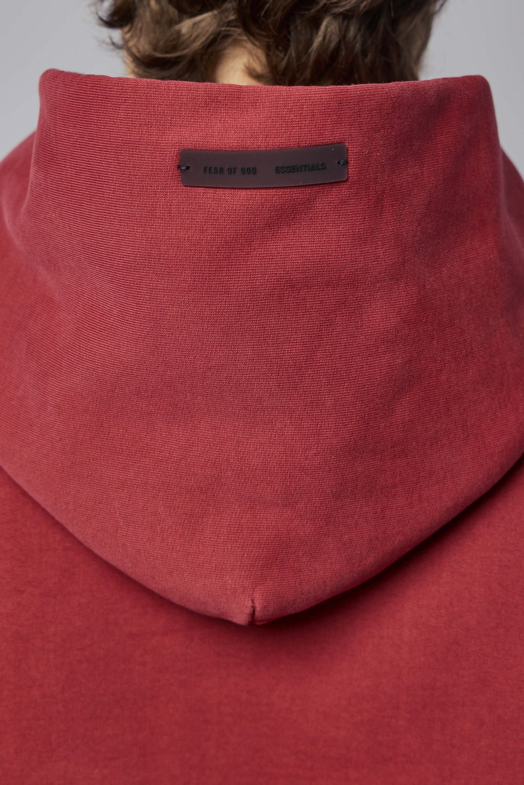 Fear of God Essentials - Cropped Relaxed Hoodie - LABELS