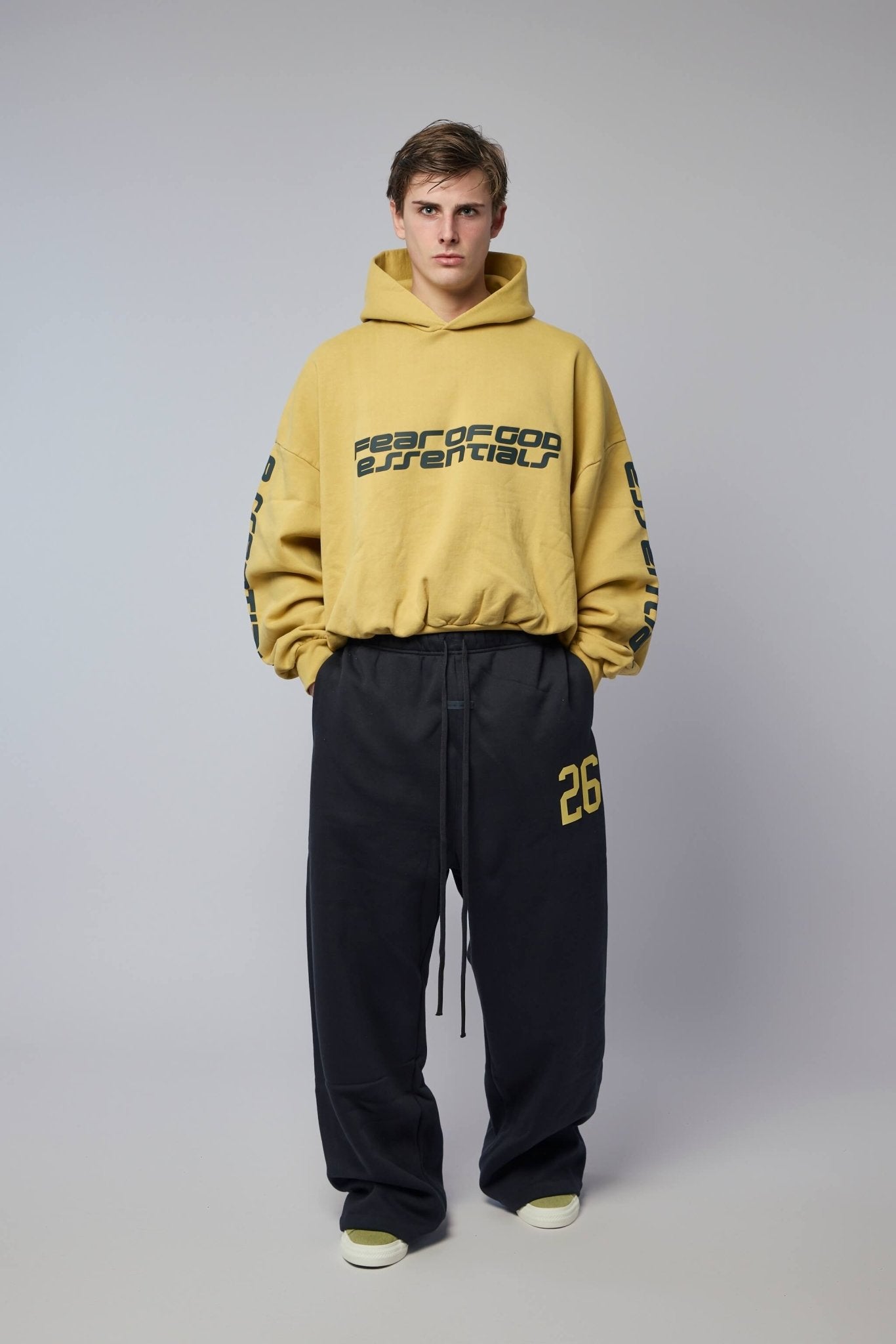 Fear of God Essentials Hoodies - Cropped Relaxed – LABELS