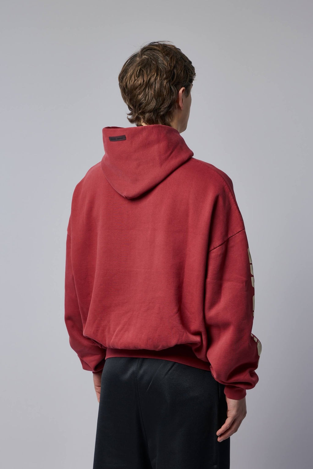 Fear of God Essentials - Cropped Relaxed Hoodie - LABELS