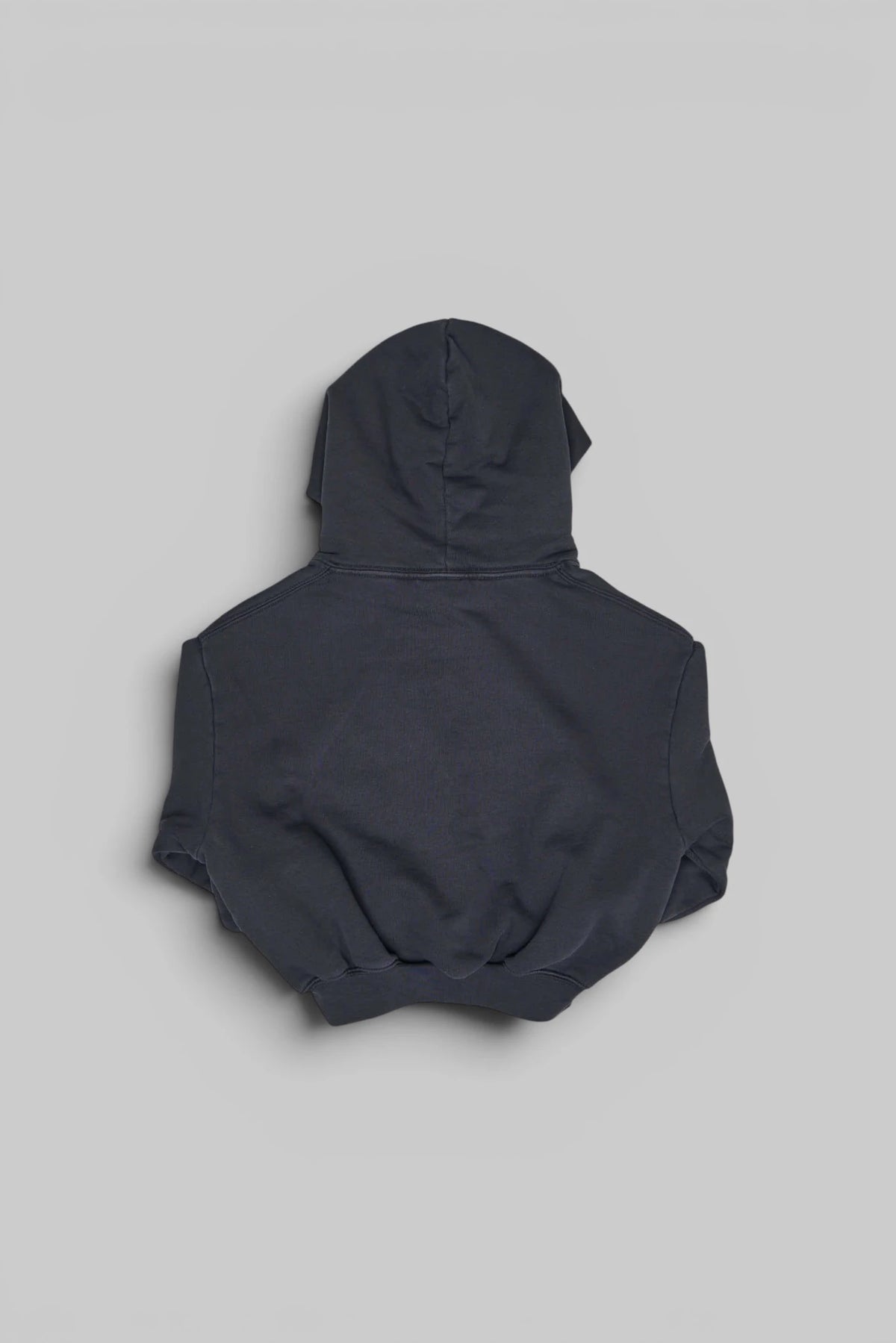 Kids Campus 90's Hoodie by Fear Of God Essentials showing drawstring hood detail
