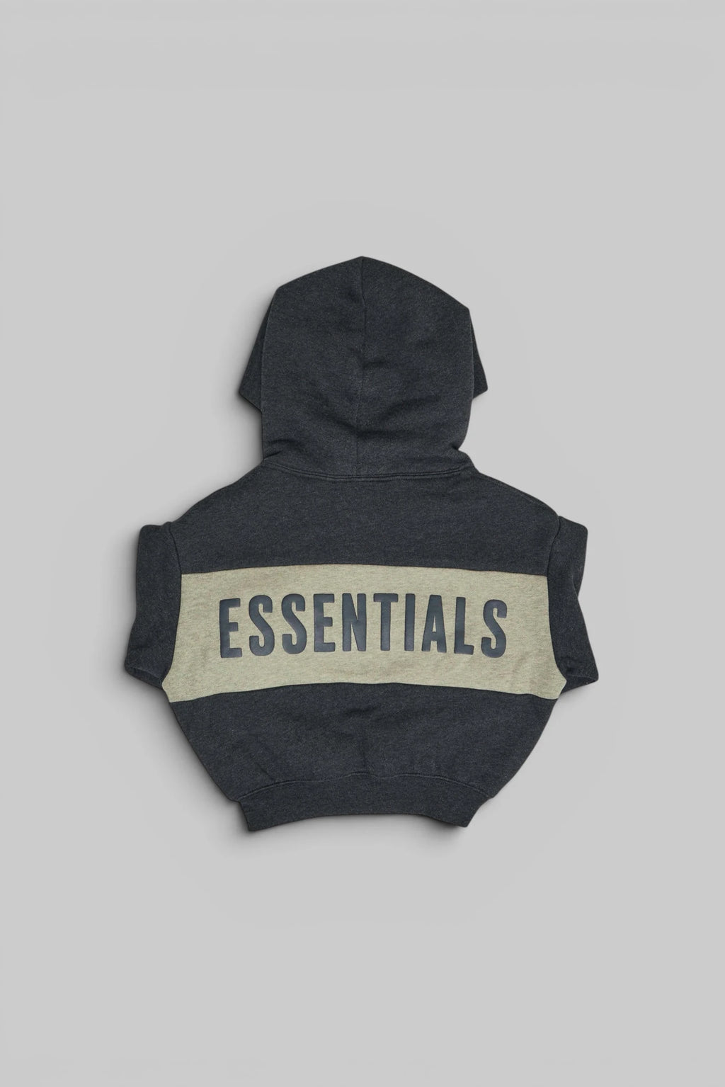 Fear of God Essentials - Kids Cropped Relaxed Panelled Hoodie - LABELS