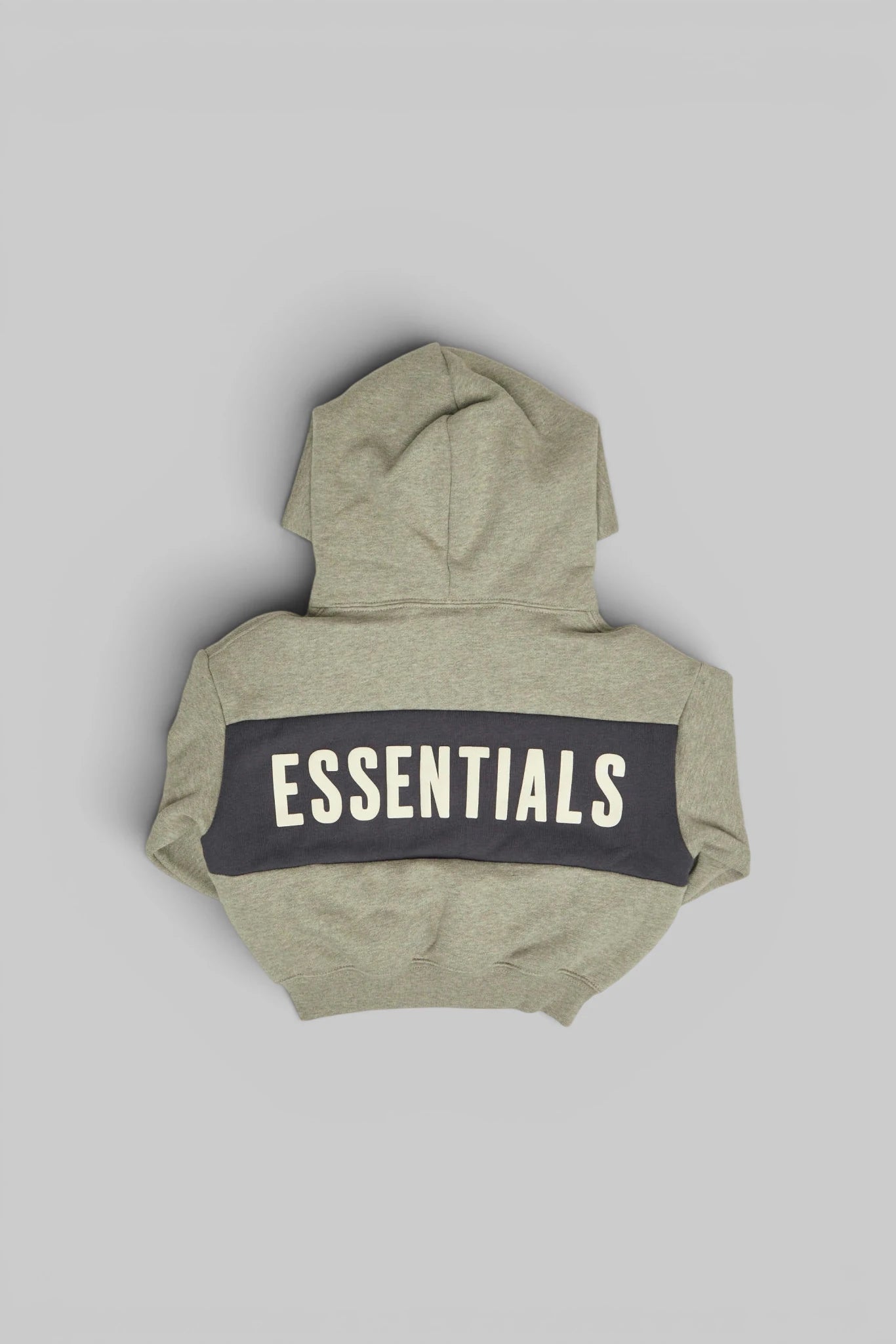 Fear of God Essentials - Kids Cropped Relaxed Panelled Hoodie - LABELS