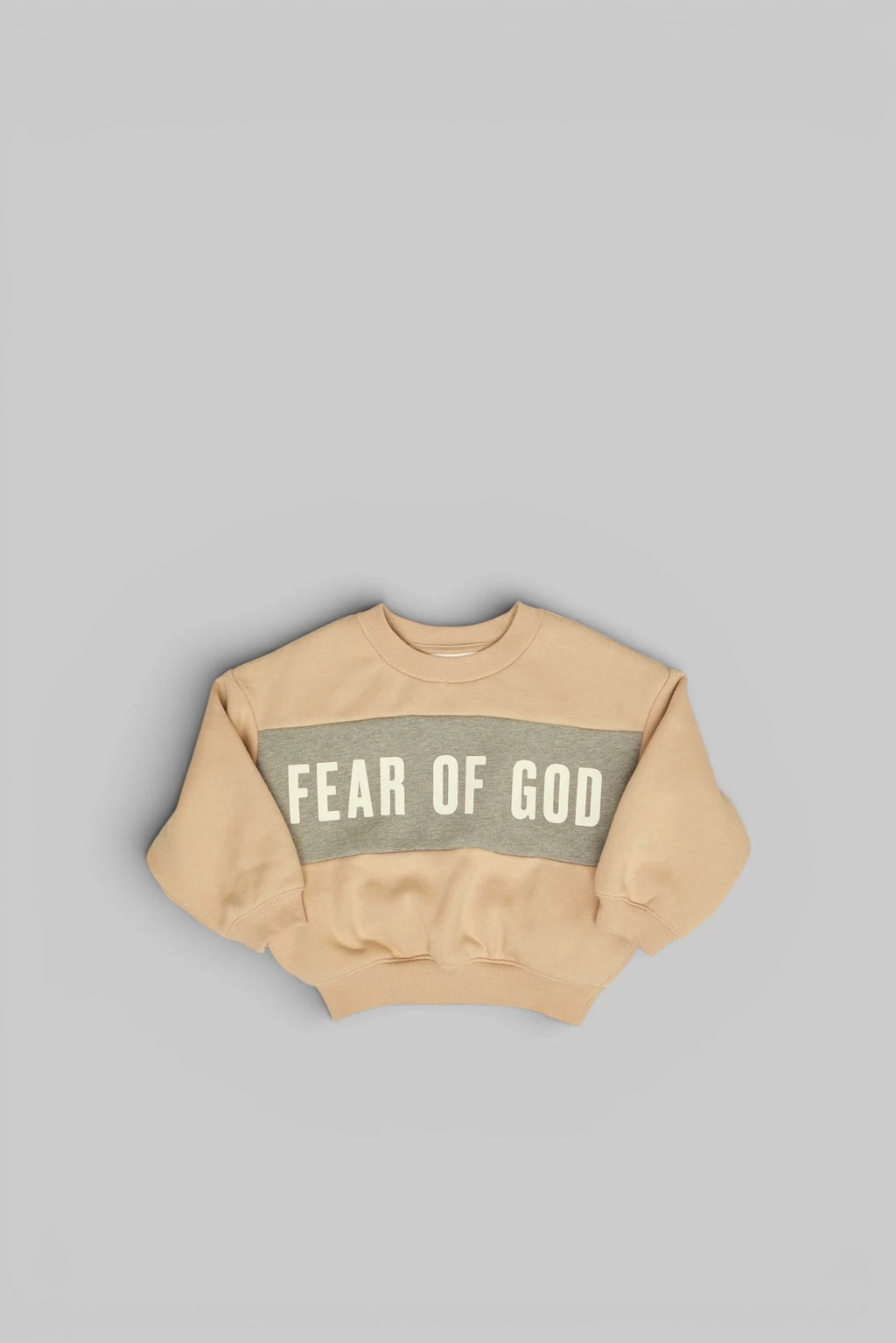 Fear of God Essentials - Kids Cropped Relaxed Panelled Sweatshirt - LABELS