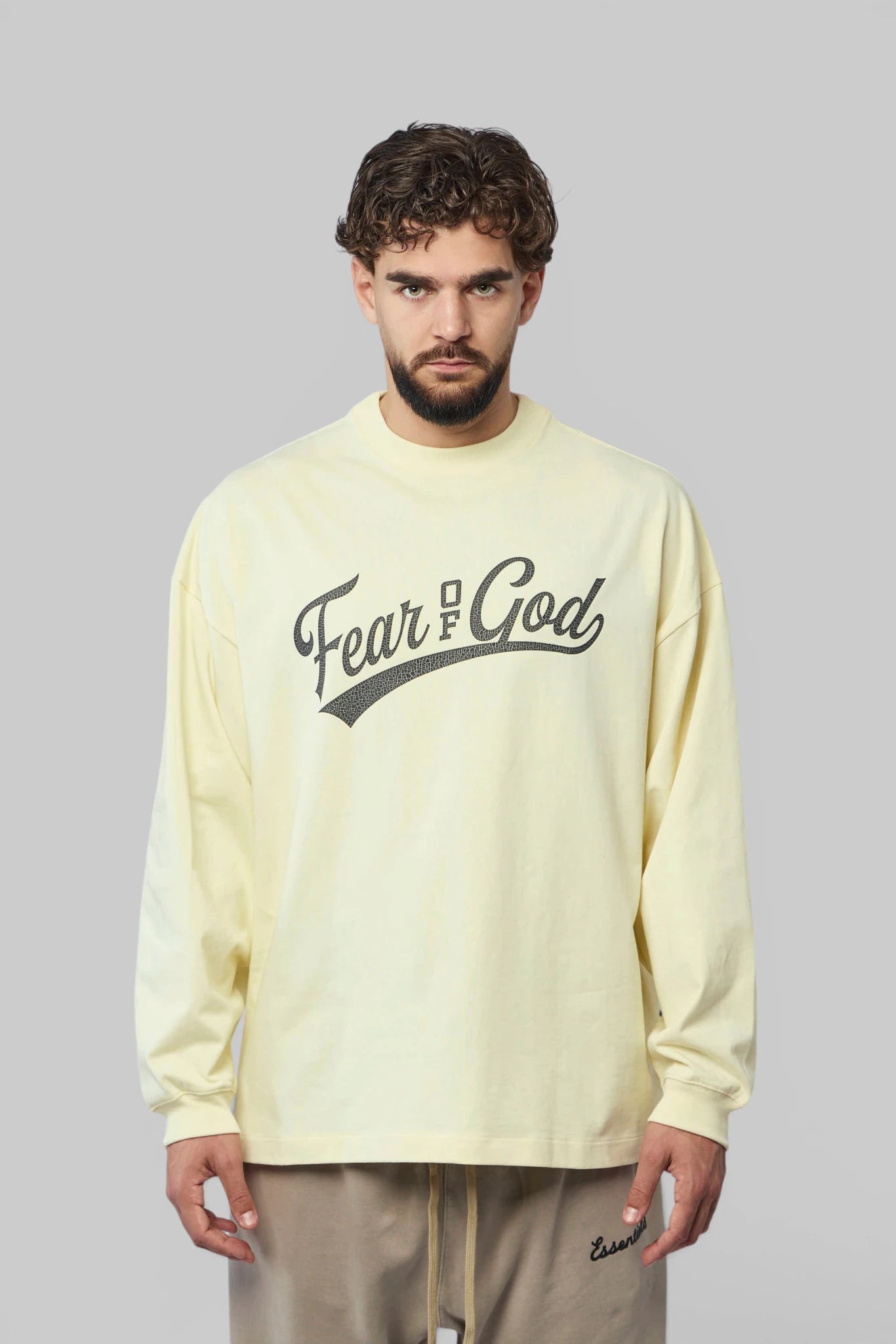Fear Of God Essentials - Merch Long Sleeve Tee - LABELS