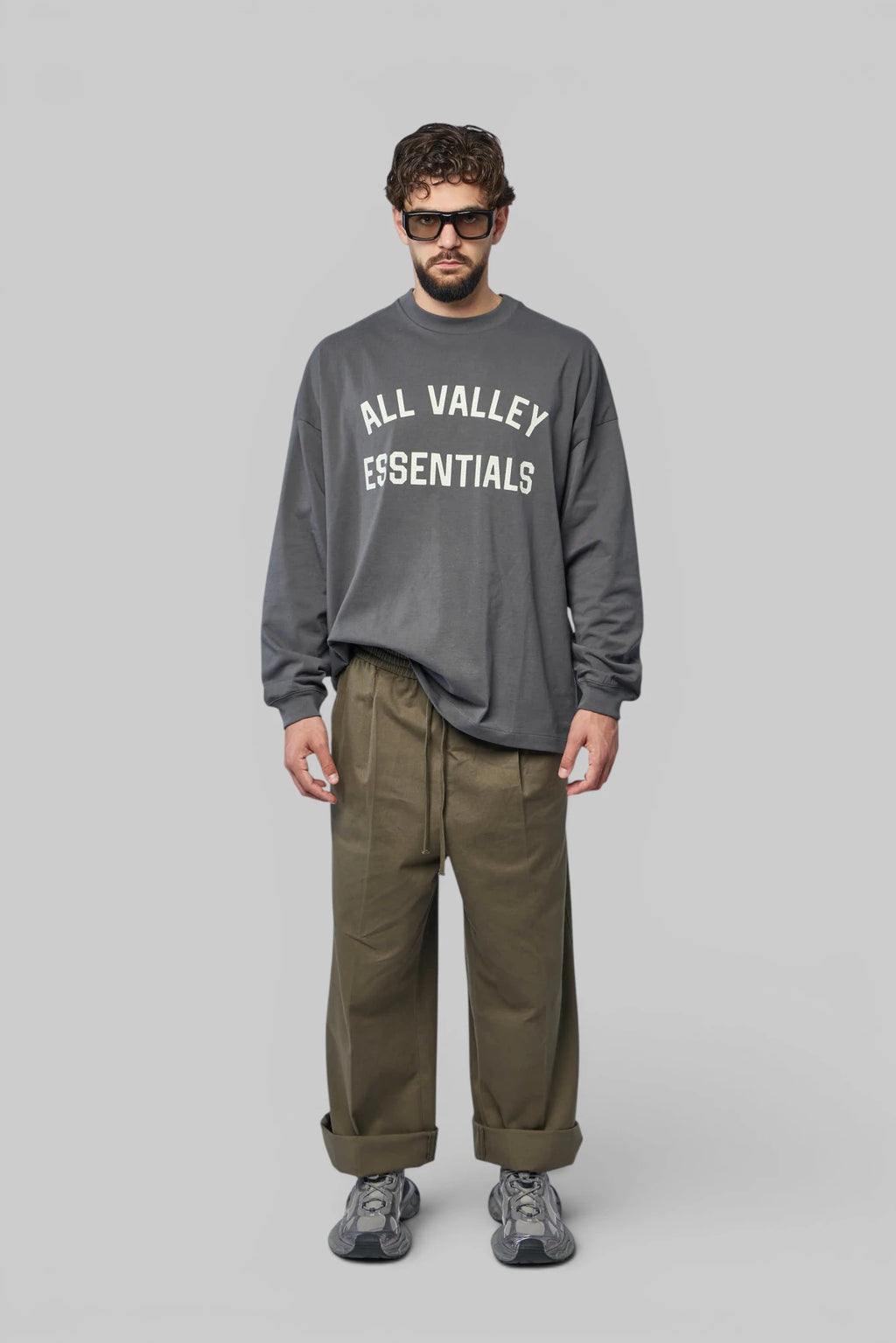 Fear Of God Essentials - Merch Long Sleeve Tee - LABELS