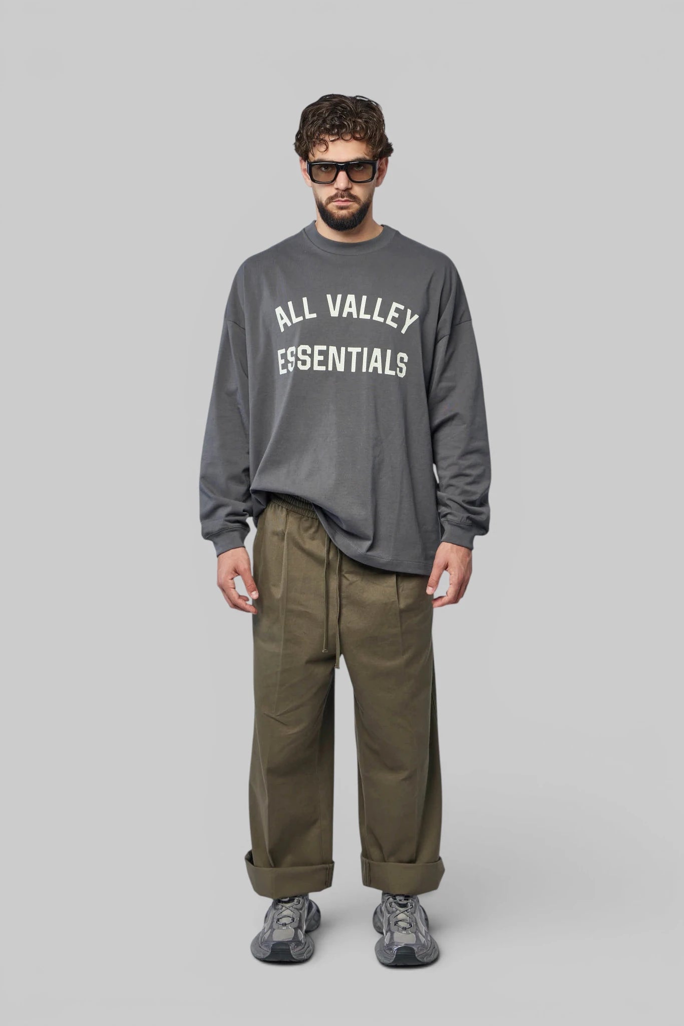 Fear Of God Essentials - Merch Long Sleeve Tee - LABELS