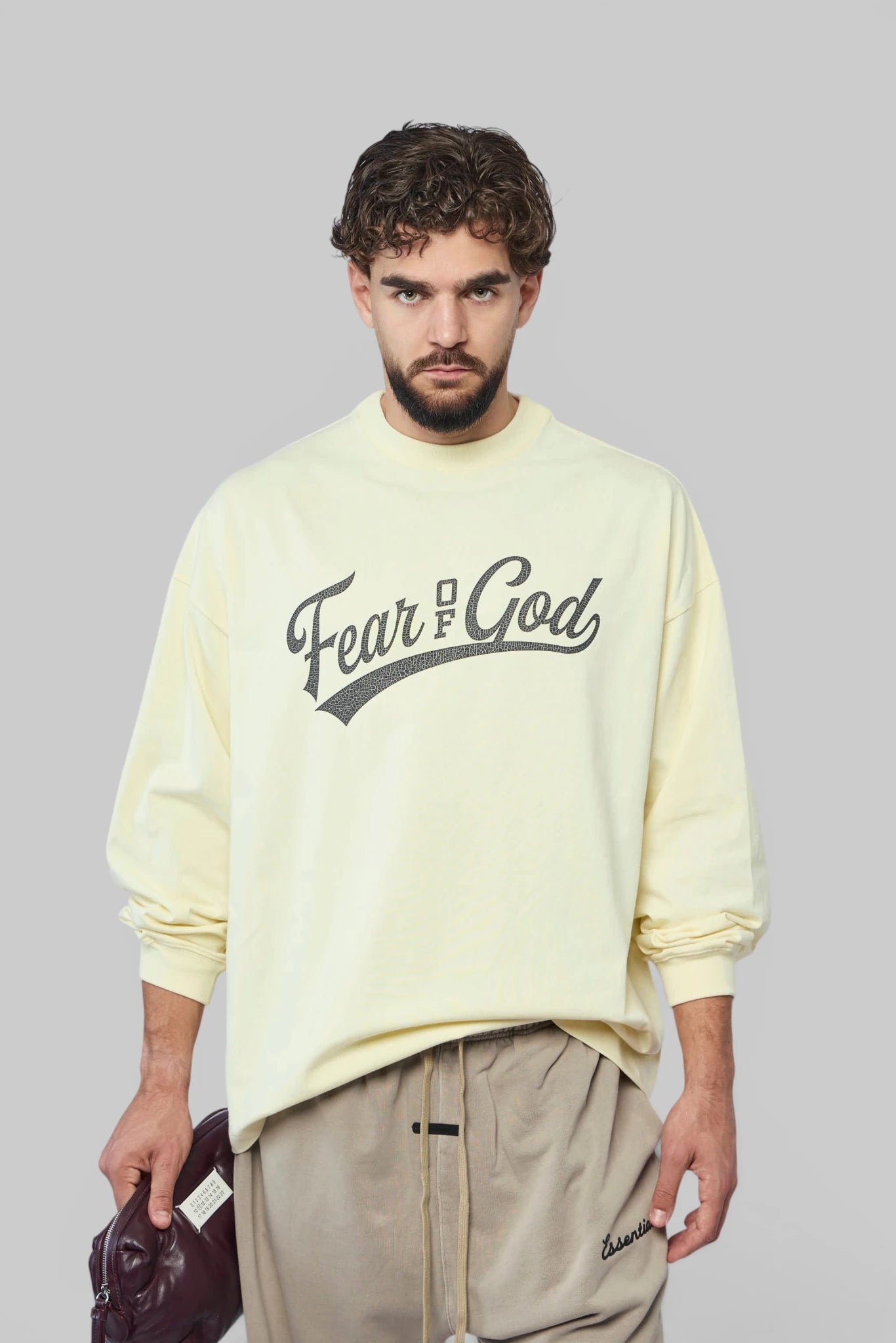 Fear Of God Essentials - Merch Long Sleeve Tee - LABELS
