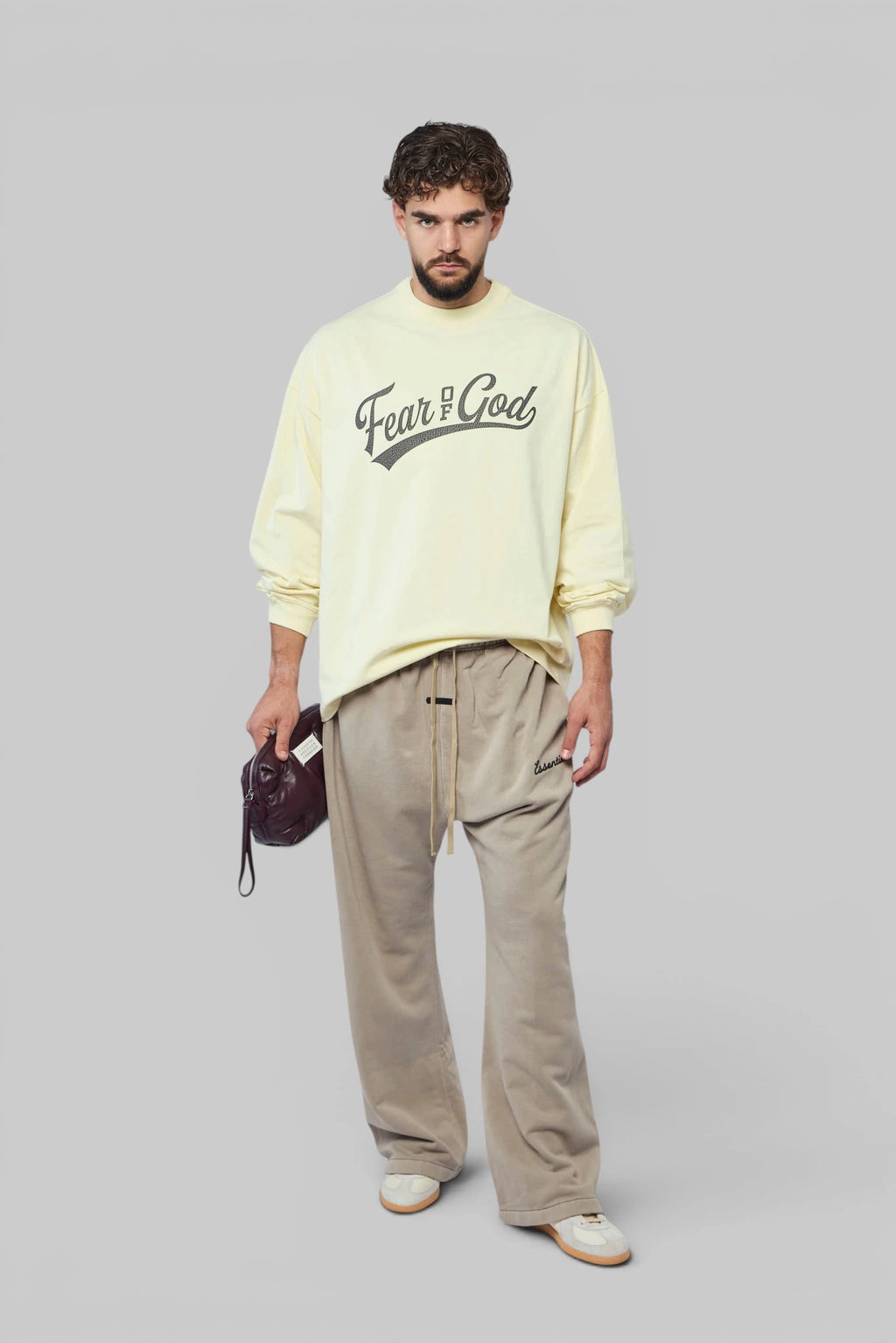Fear Of God Essentials - Merch Long Sleeve Tee - LABELS