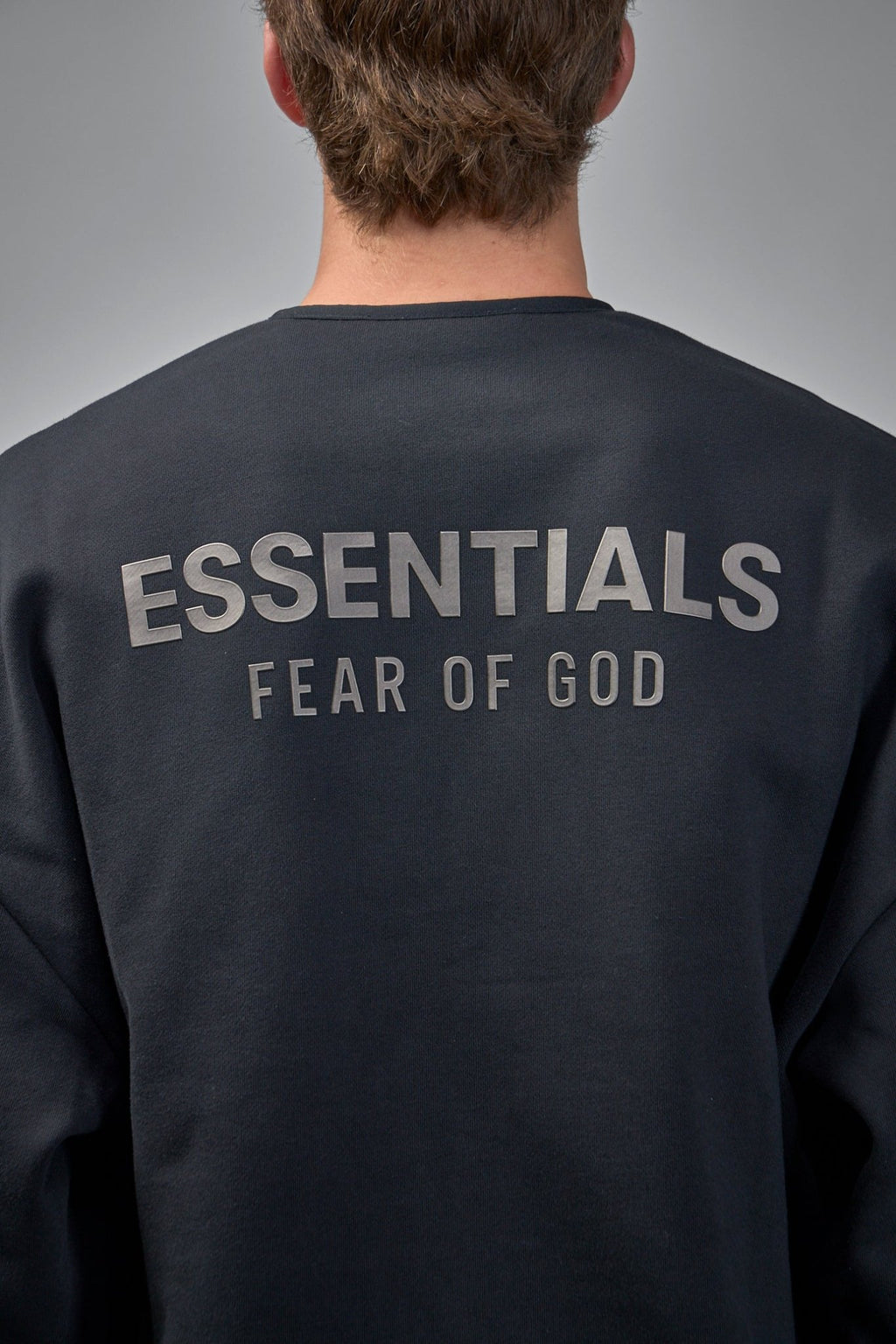 Fear of God Essentials - Modern Fit Fleece Crewneck - LABELS