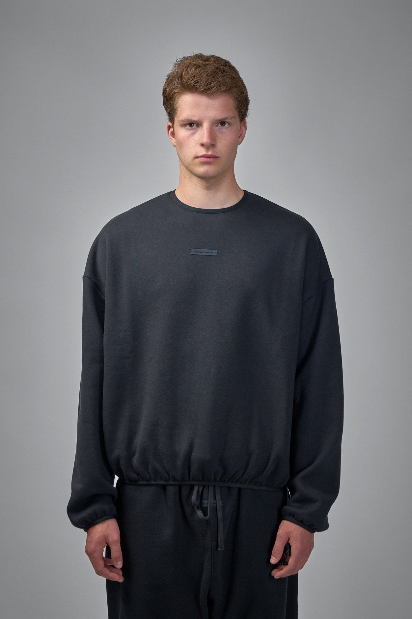 Fear of God Essentials - Modern Fit Fleece Crewneck - LABELS